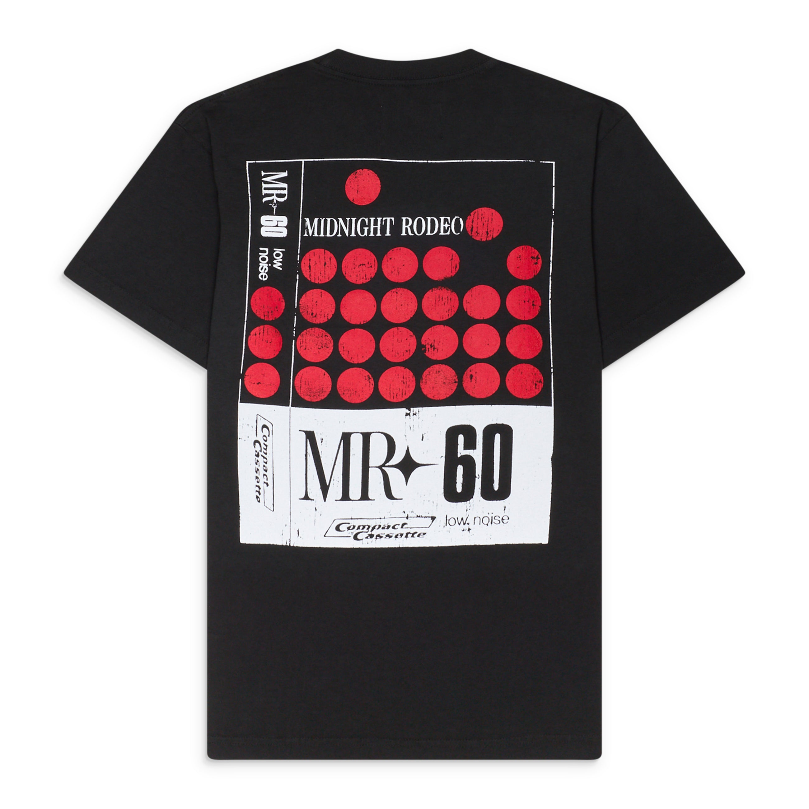 Midnight Rodeo Cassette Tee Black