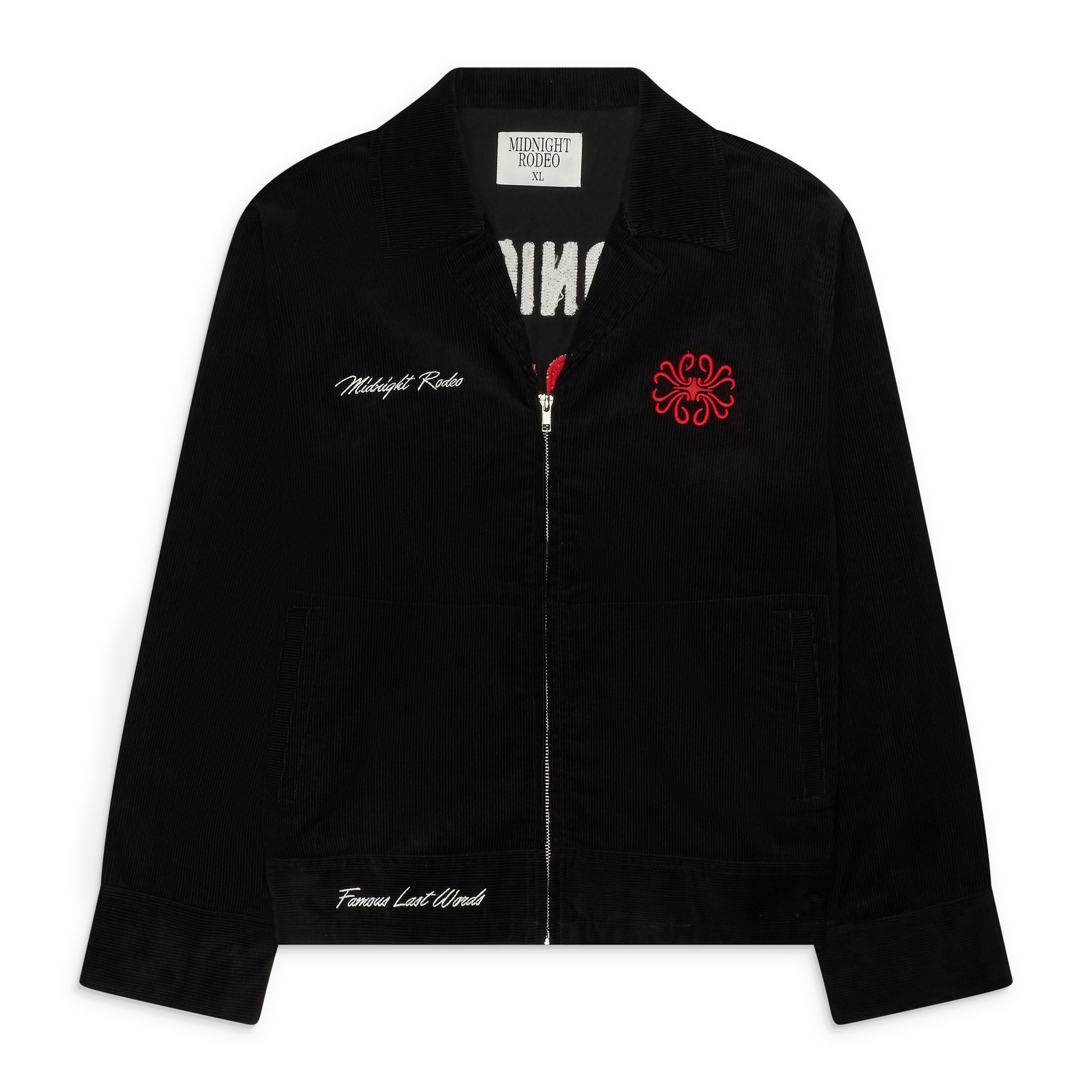 Midnight Rodeo Cord Club Jacket Black