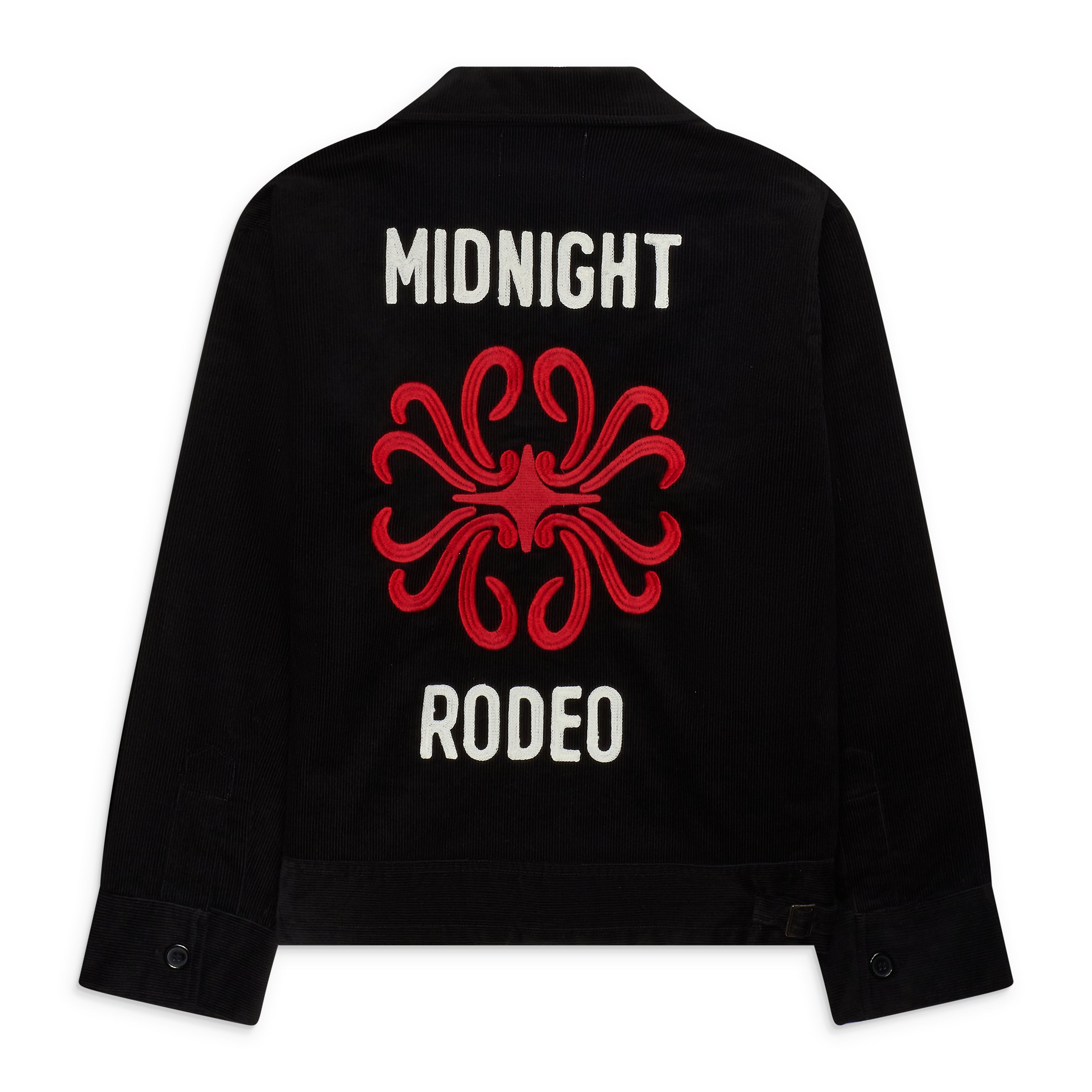 Midnight Rodeo Cord Club Jacket Black – ESSXNYC
