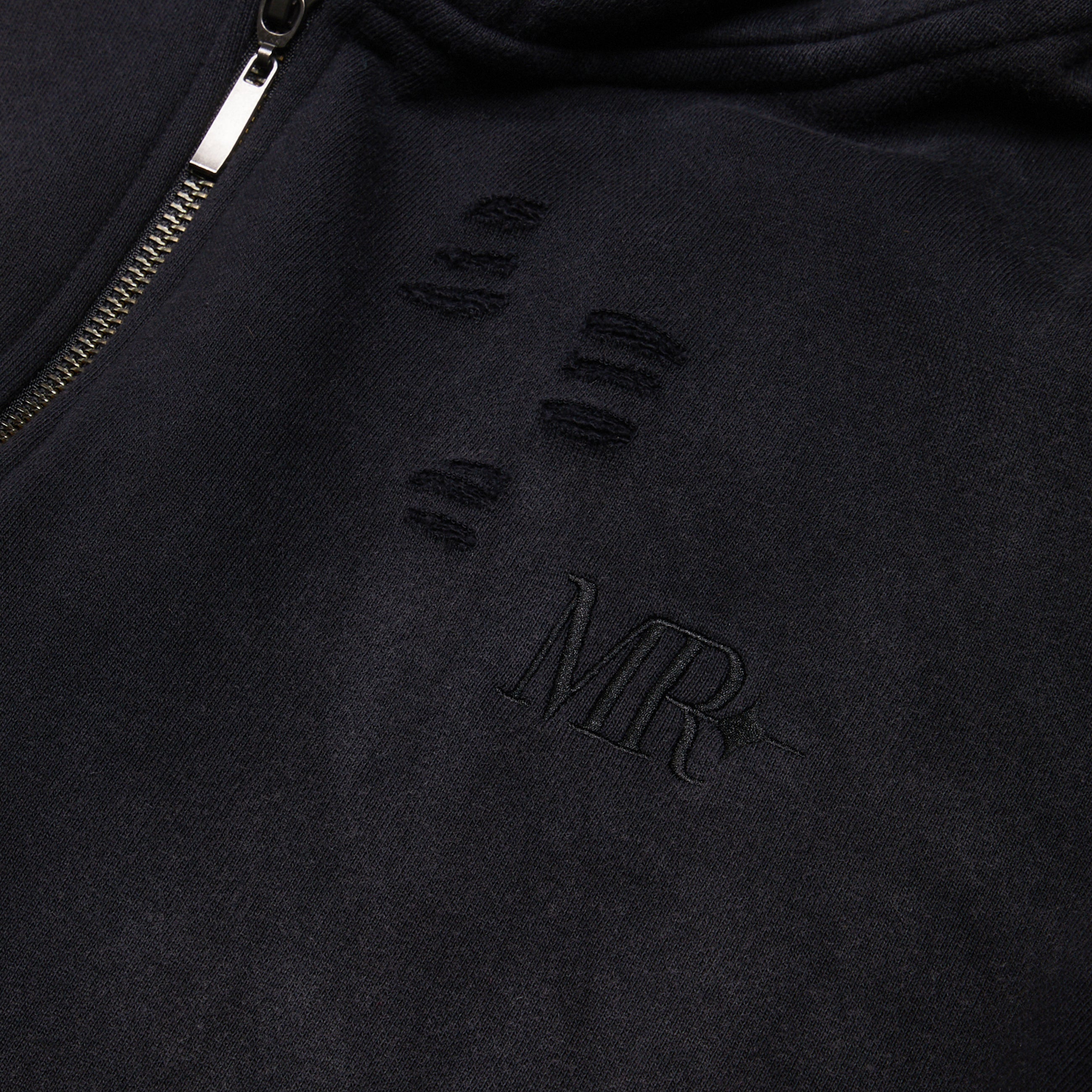 Midnight Rodeo Full Zip Hoodie Black
