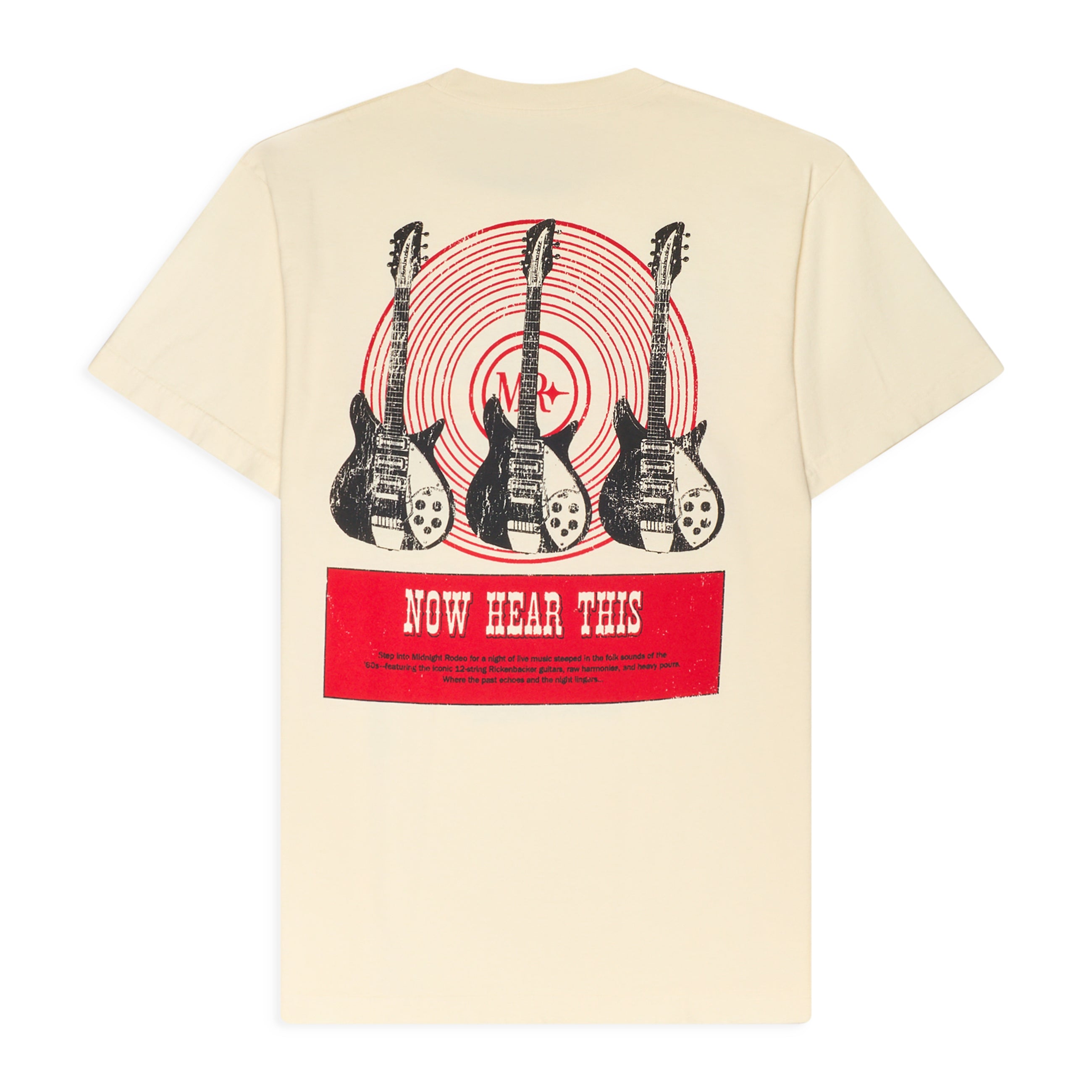Midnight Rodeo Heavy Pours Tee Cream