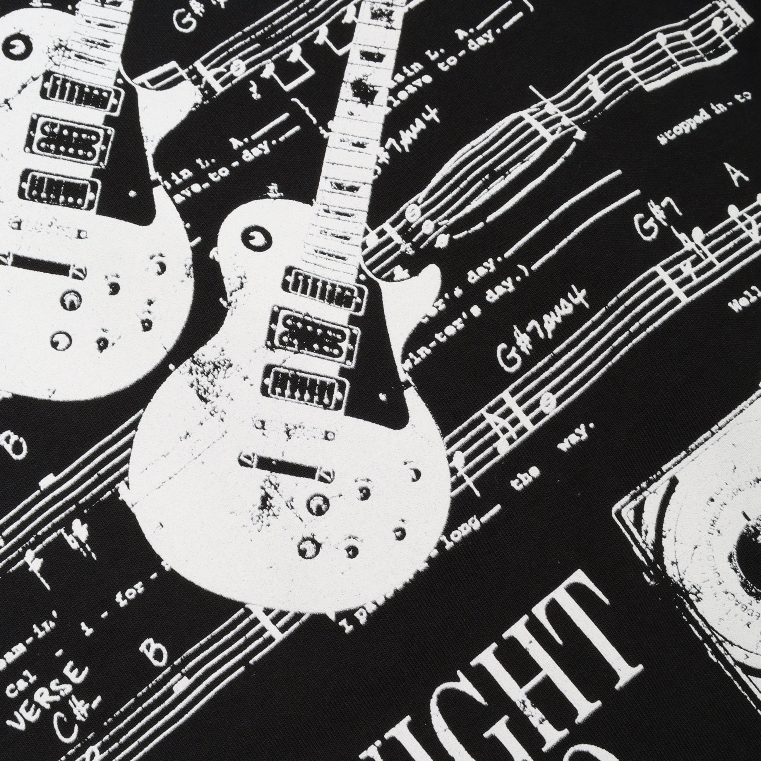 Midnight Rodeo Record Tee Black