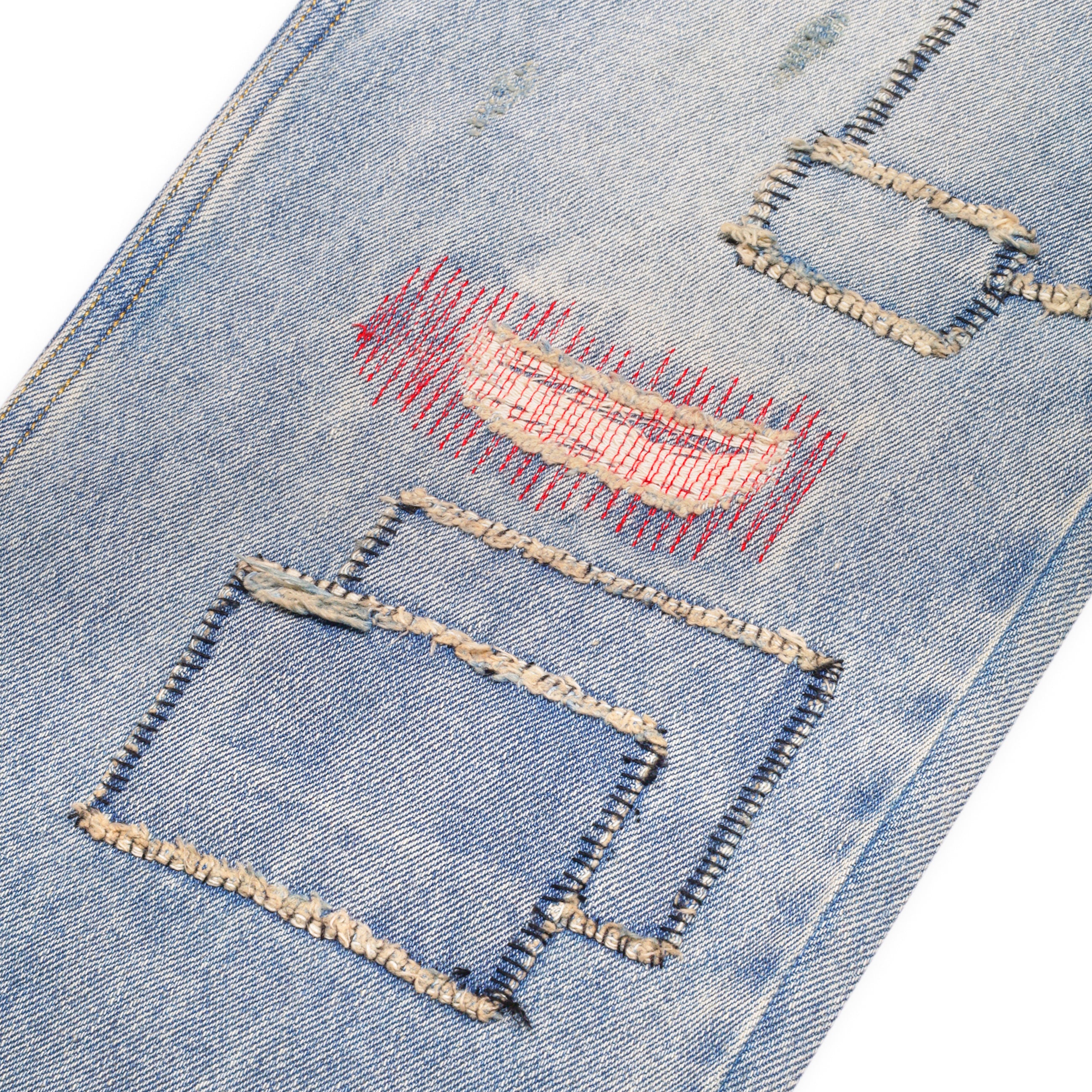 Midnight Rodeo Patchwork Denim Blue