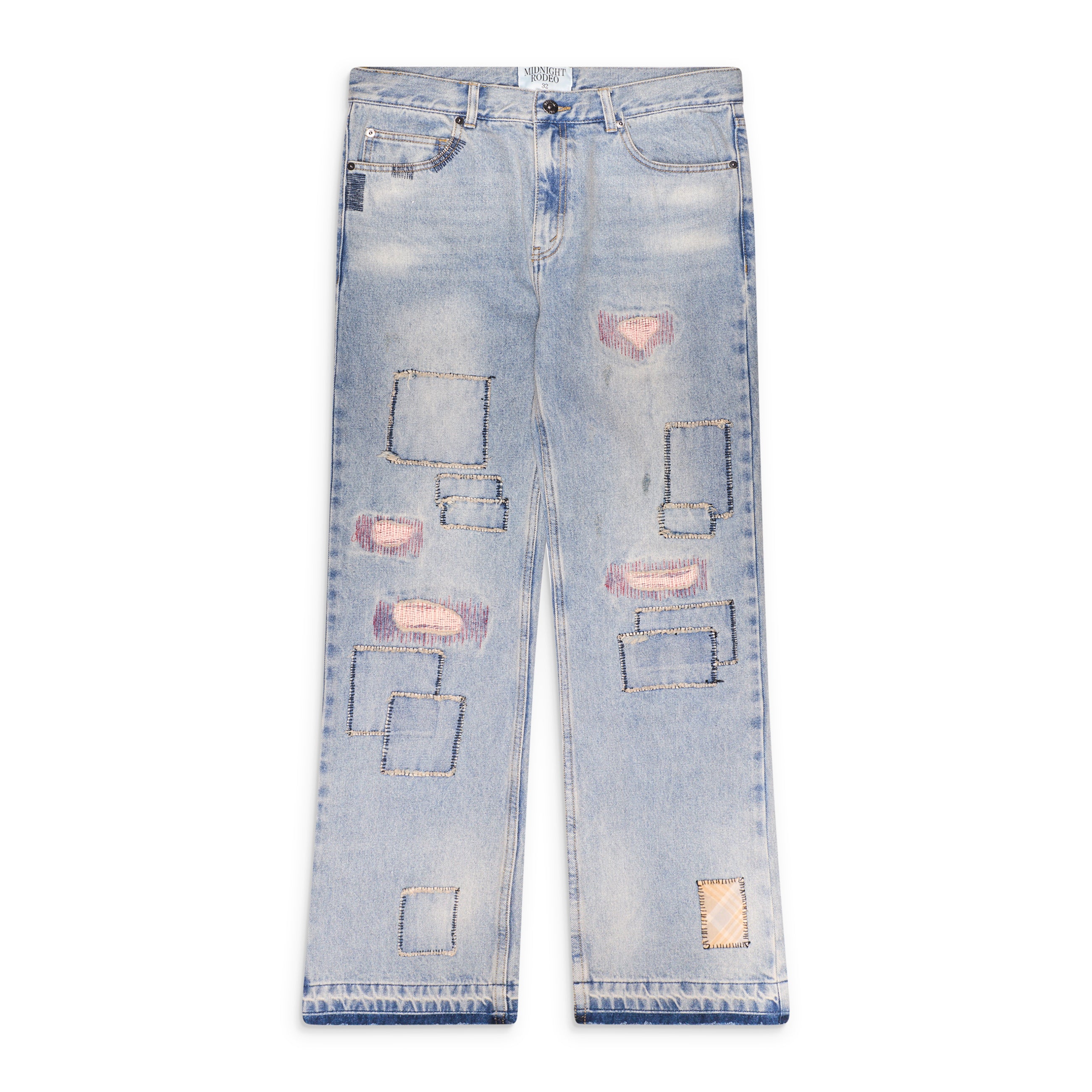 Midnight Rodeo Patchwork Denim Blue