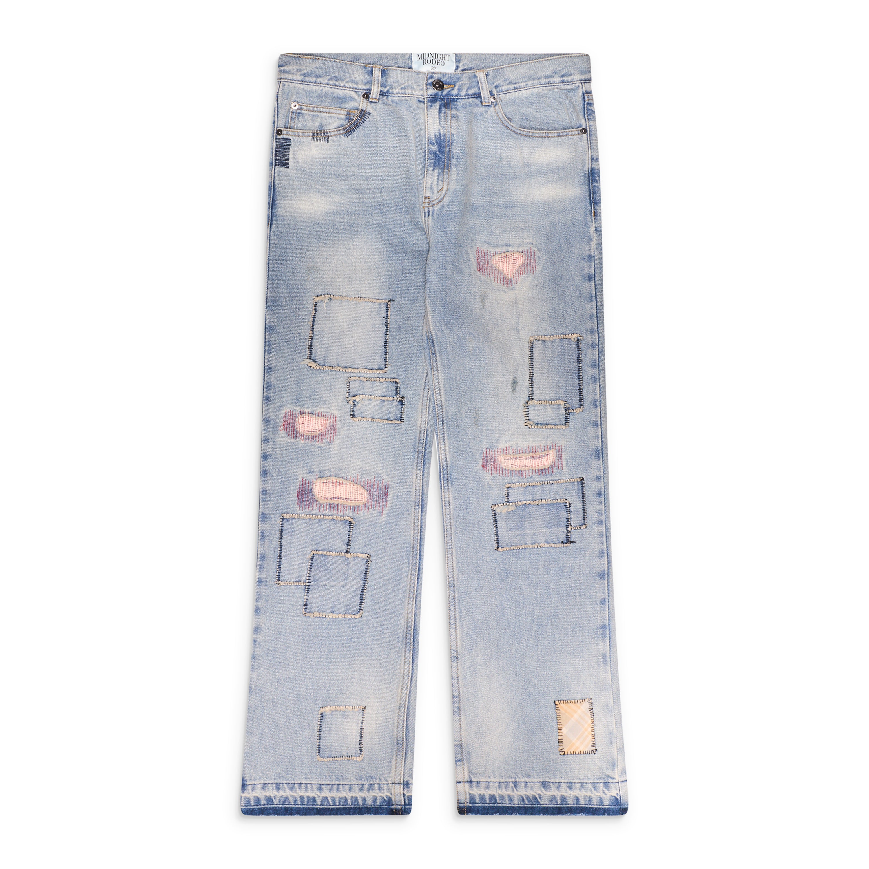 Midnight Rodeo Patchwork Denim Blue