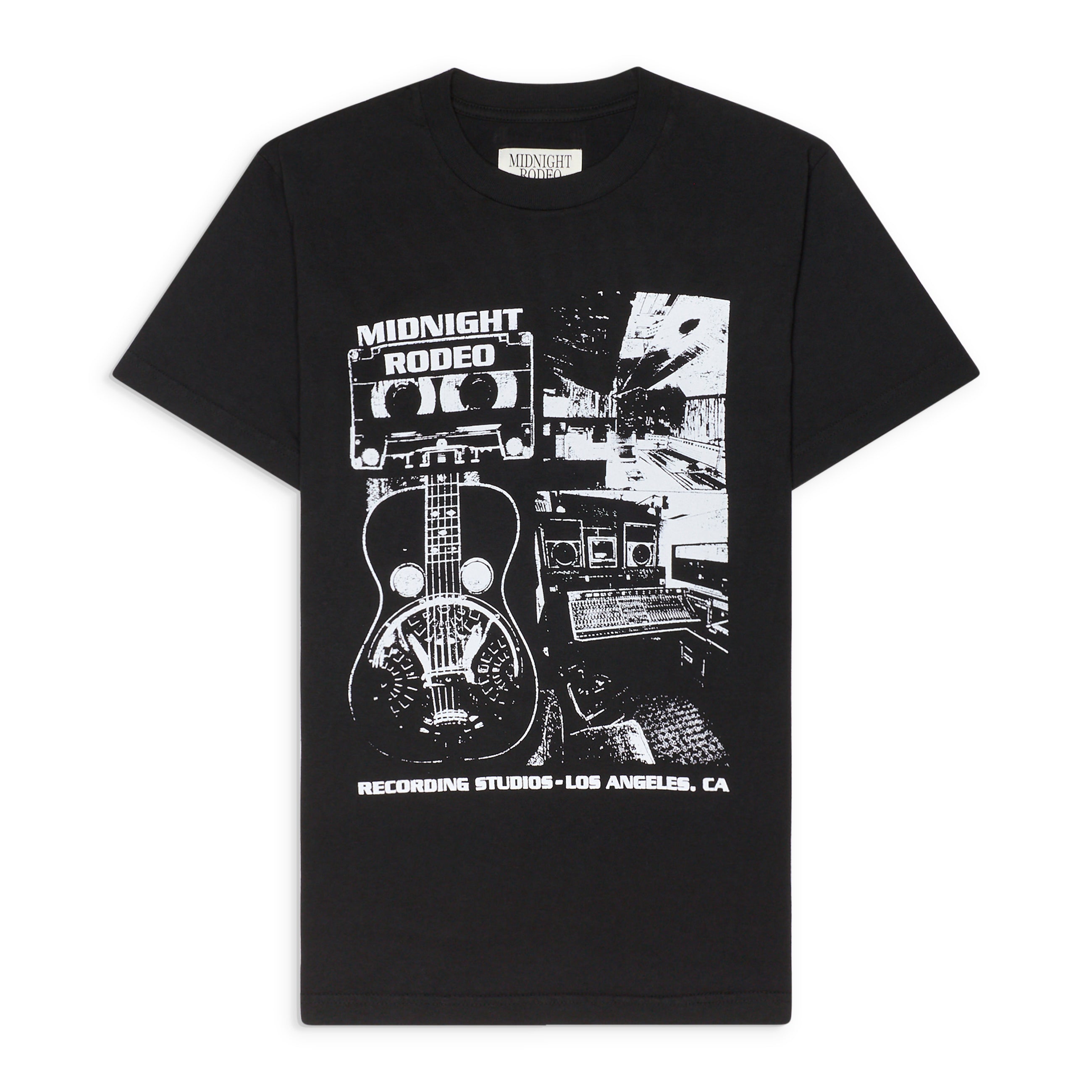 Midnight Rodeo Record Studio Tee Black