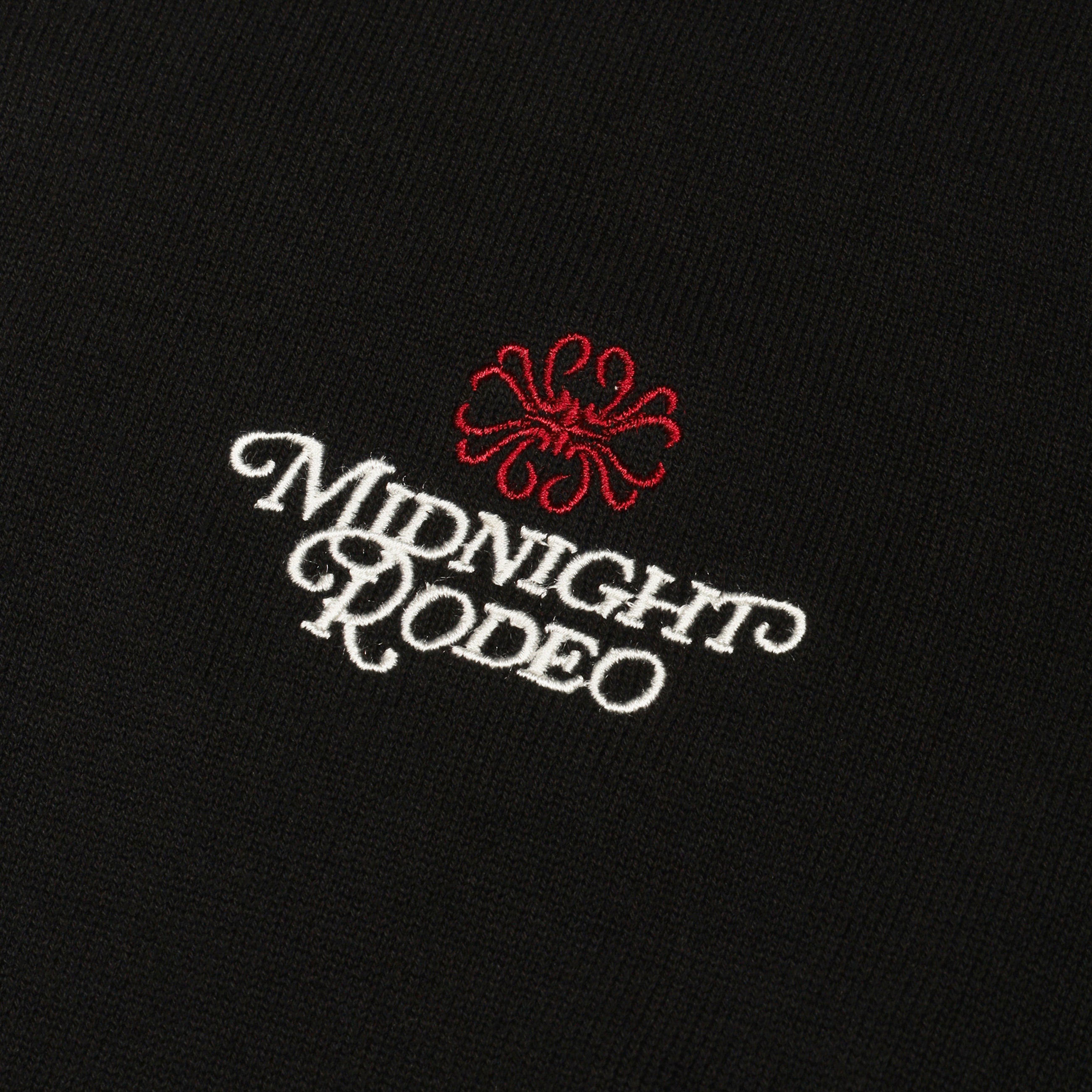 Midnight Rodeo Sweater Polo Black