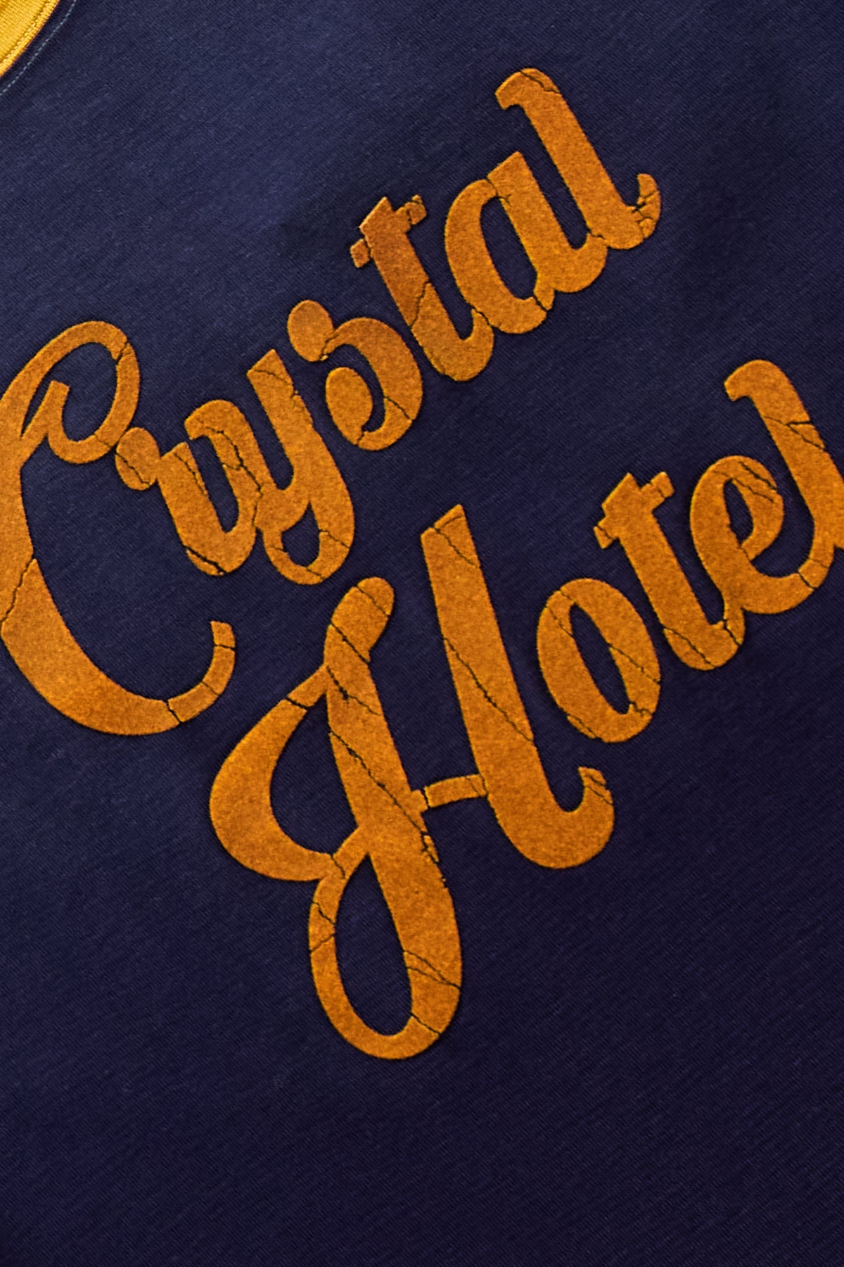 Maison Margiela Crystal Hotel T-Shirt Purple/Yellow