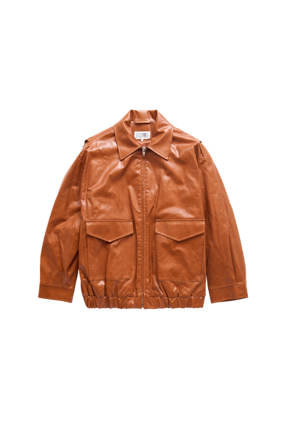 MM6_Faux_Leather_Aviator_Bombe