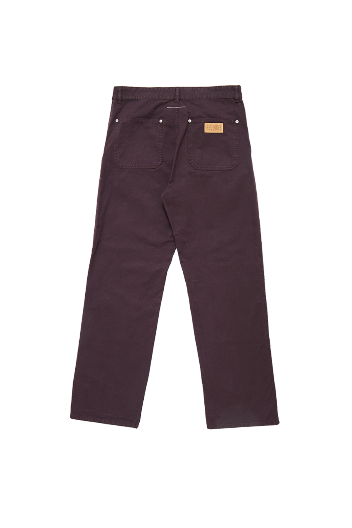 MM6 Maison Martin Margiela チノパン 42 MM6 Maison Margiela Canvas Workwear Pants Dark Wine – ESSXNYC
