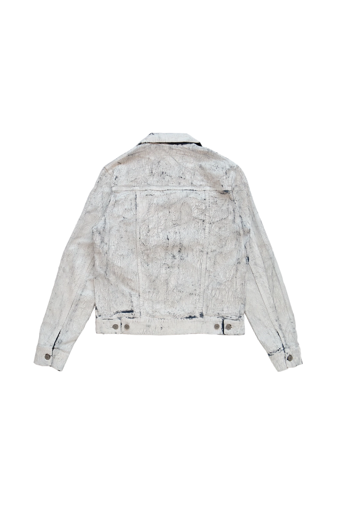 MM6 Maison Margiela Painted Trucker Jacket White – ESSXNYC MM6 Maison Margiela Painted Trucker Jacket White – ESSXNYC