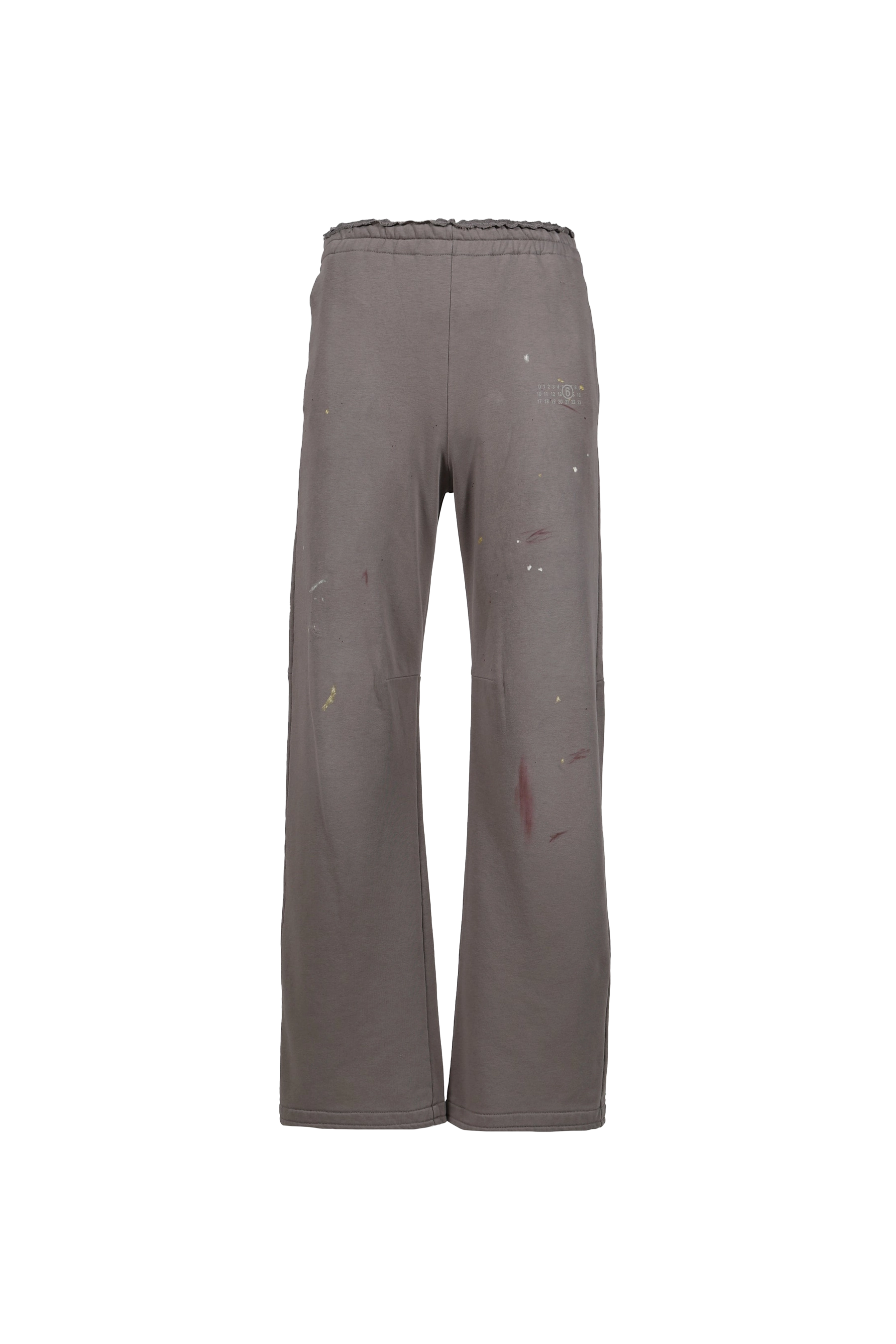 MM6 Maison Margiela Wide Leg Sweatpants Taupe