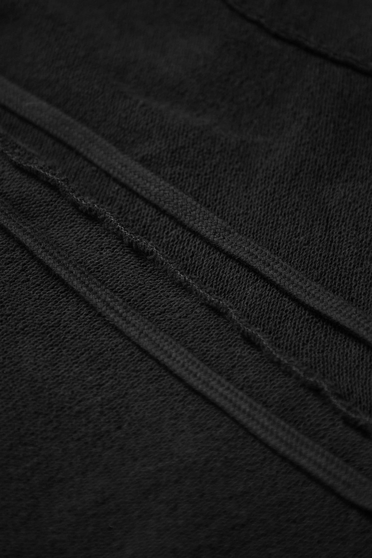 MM6 Reversed Sweat Zip Up Hoodie Detail