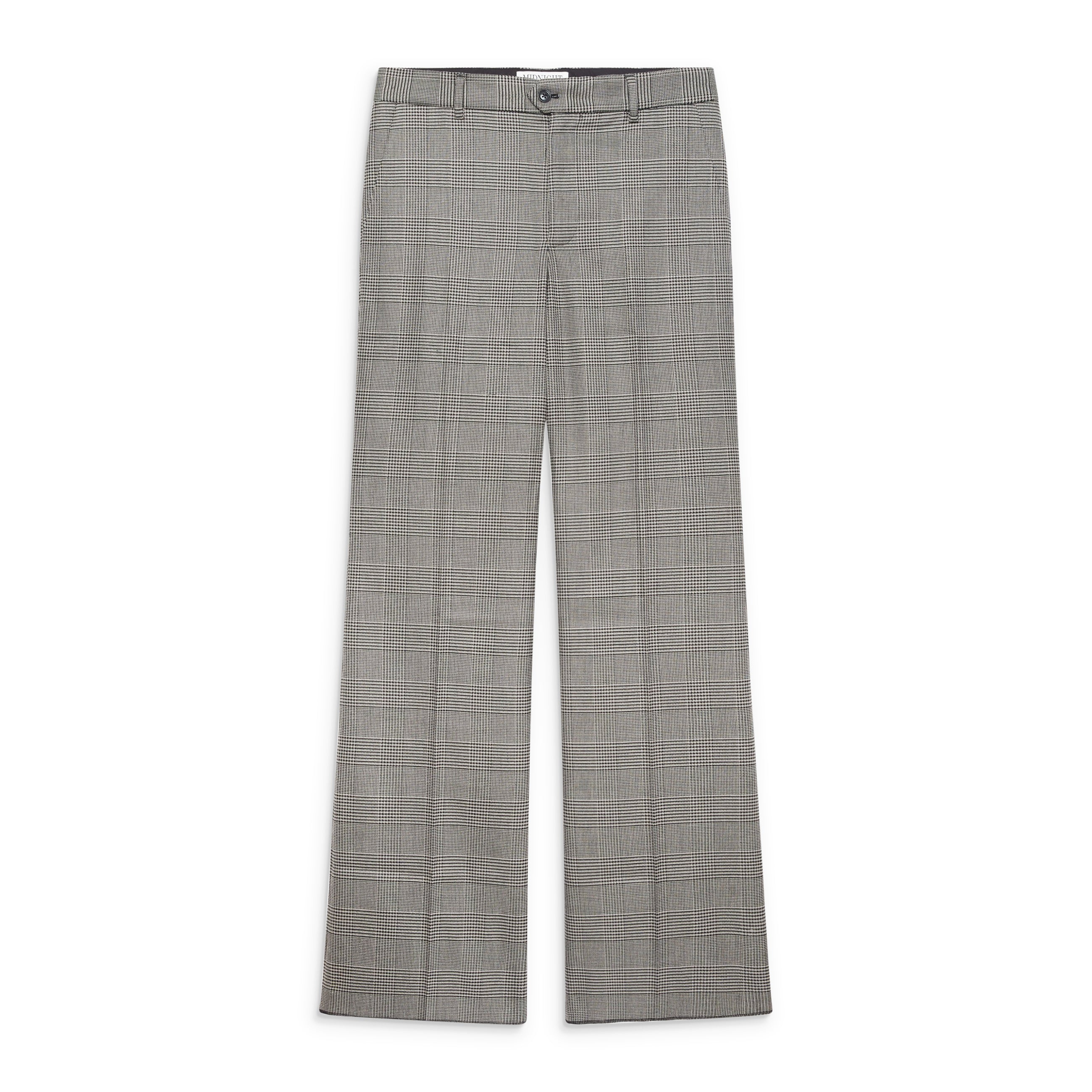 Midnight Rodeo Flared Tailored Trousers Grey