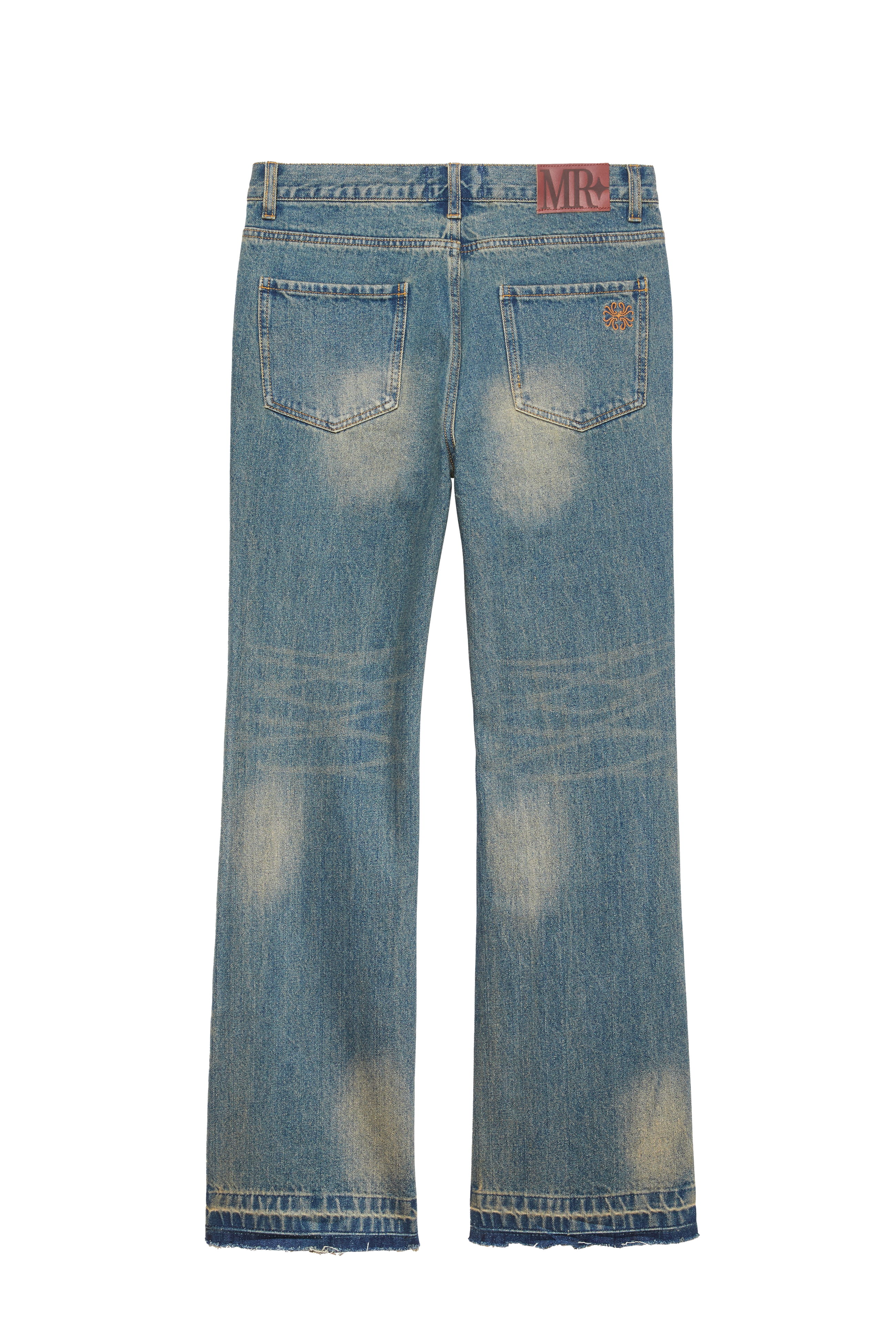 Midnight Rodeo Distressed Vintage Wash Jeans Vintage Wash