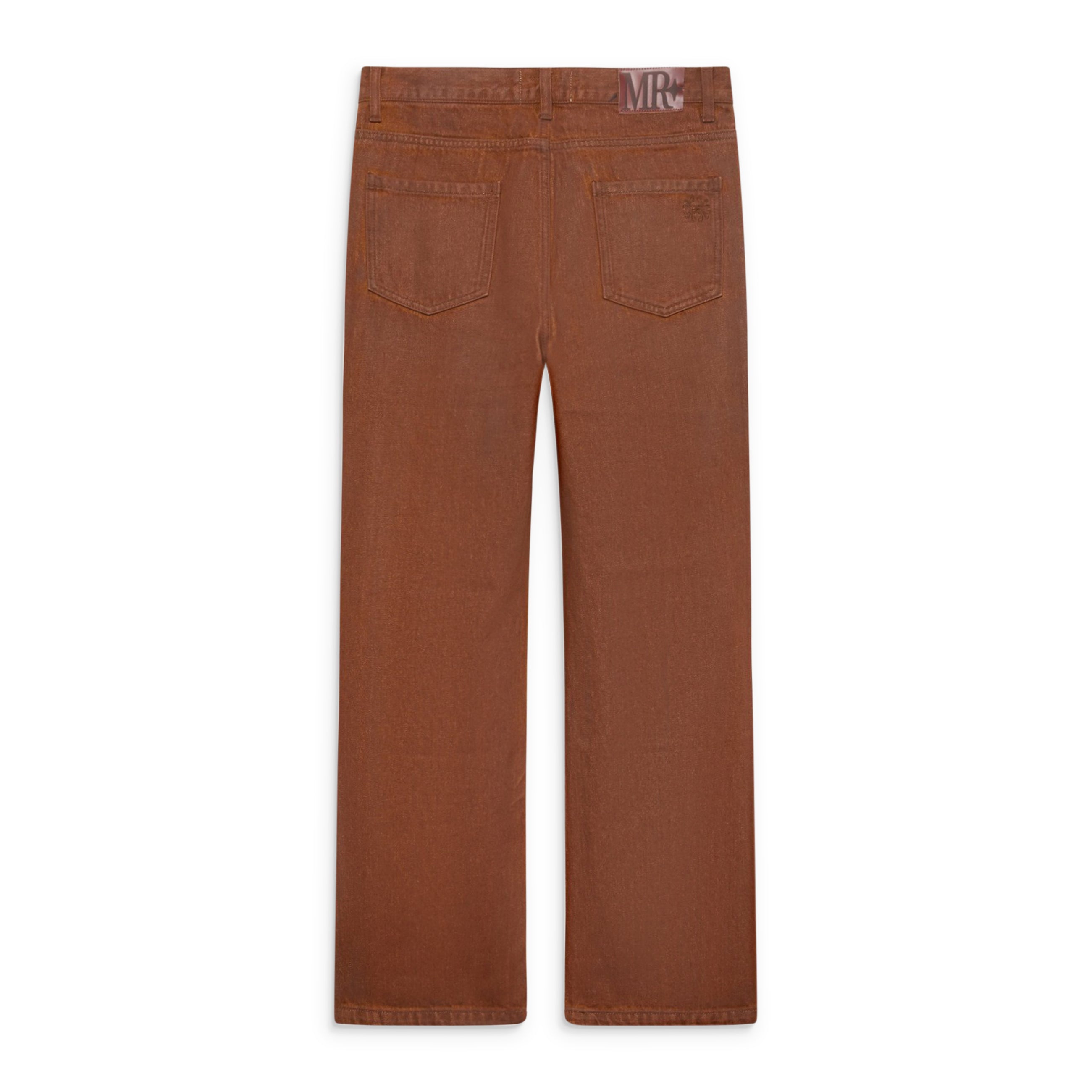 Midnight Rodeo Coated 5-Pocket Denim Brown