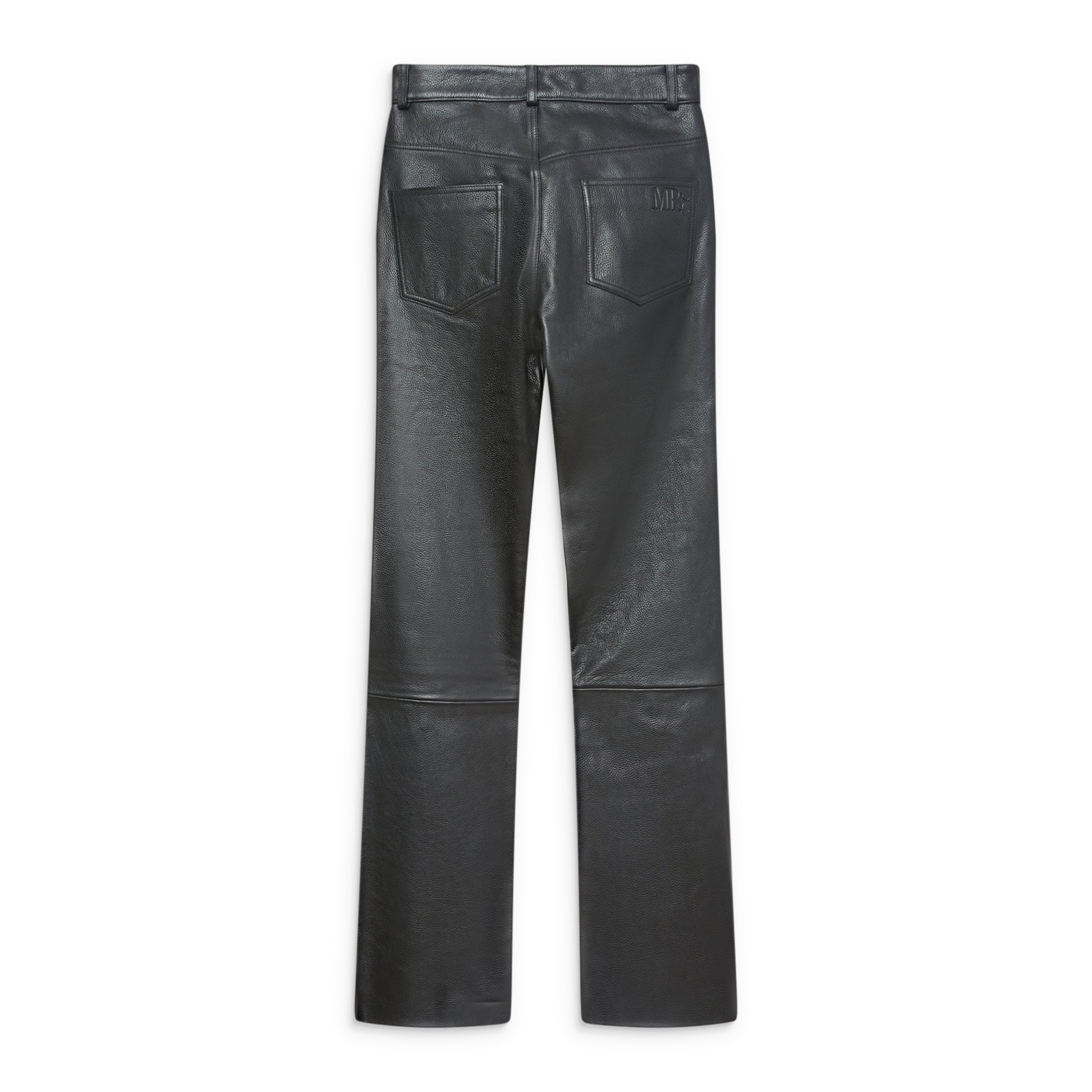 Midnight Rodeo Leather Pants Black