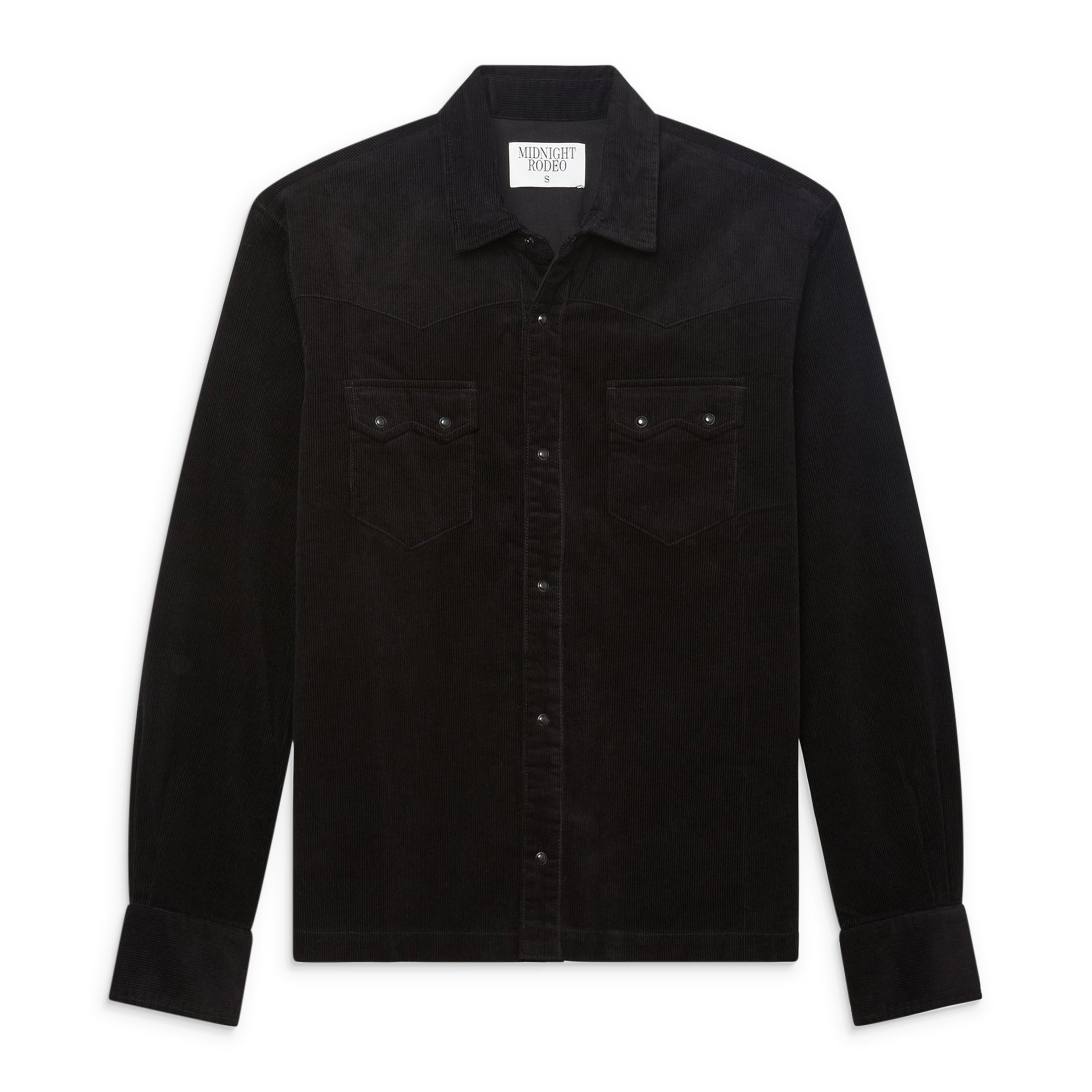 T19054 kooi 24SS EXCESS WESTERN SHIRT 黒2 Midnight Rodeo Western Shirt Black – ESSXNYC