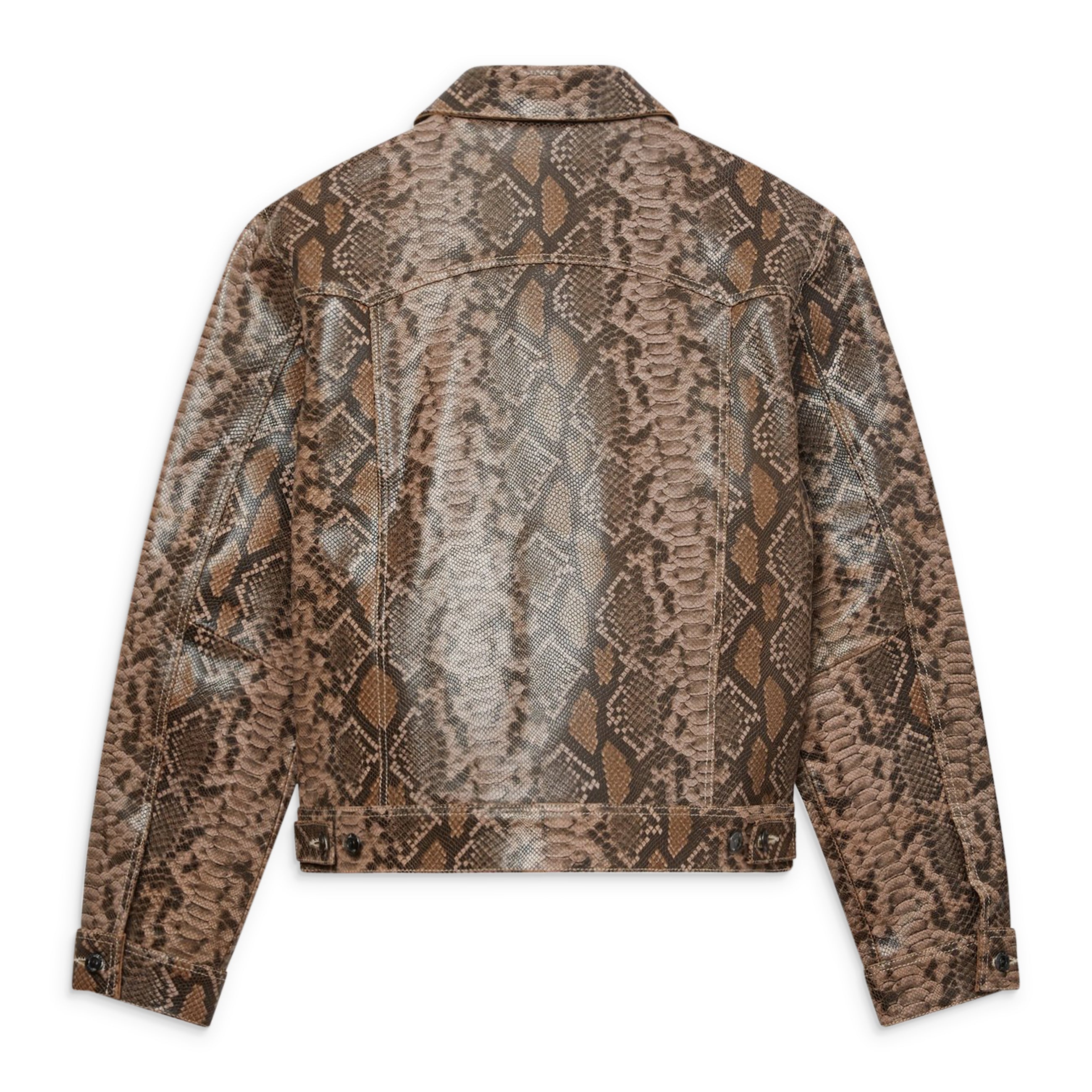 Midnight Rodeo Leather Trucker Multicolor