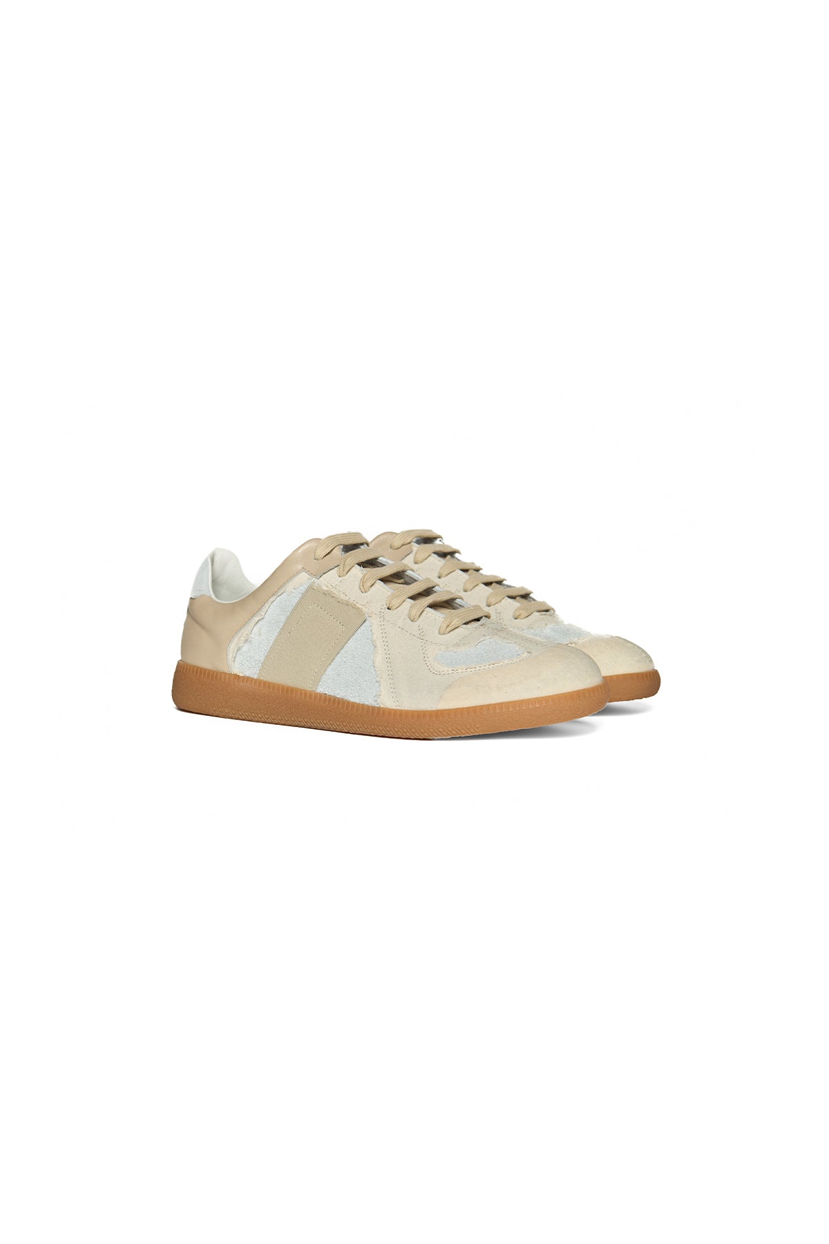 Maison Margiela Inside Out Low Top Replica Sneaker In Beige 10757