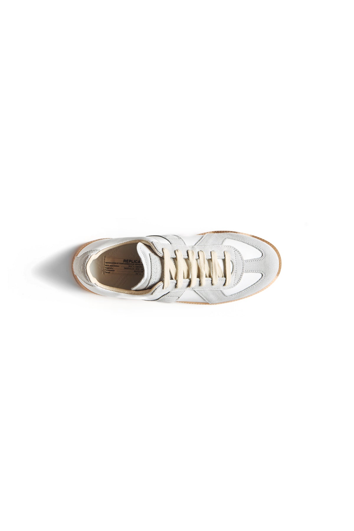 Maison Margiela Replica Low Top Sneakers In White 3083