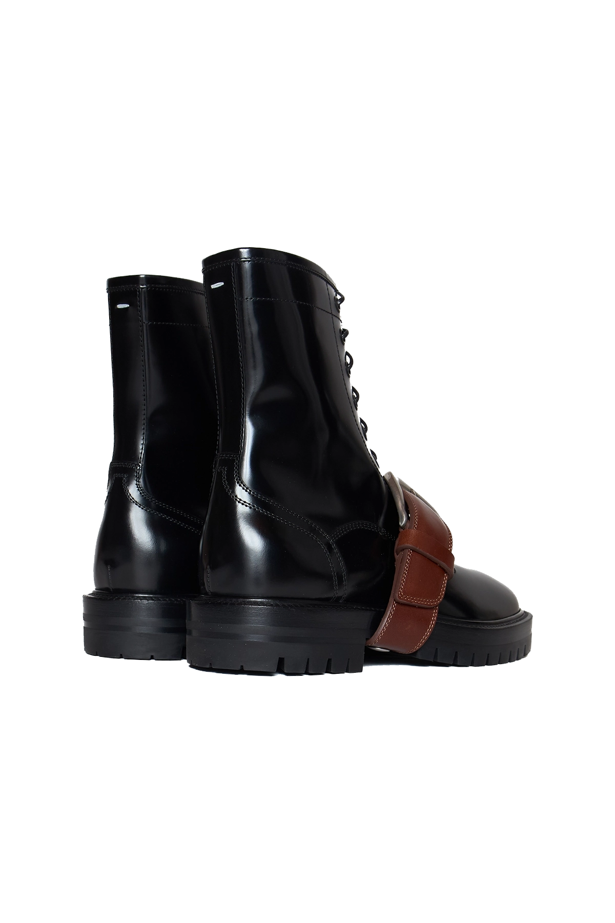 Maison margiela black tabi boots clearance