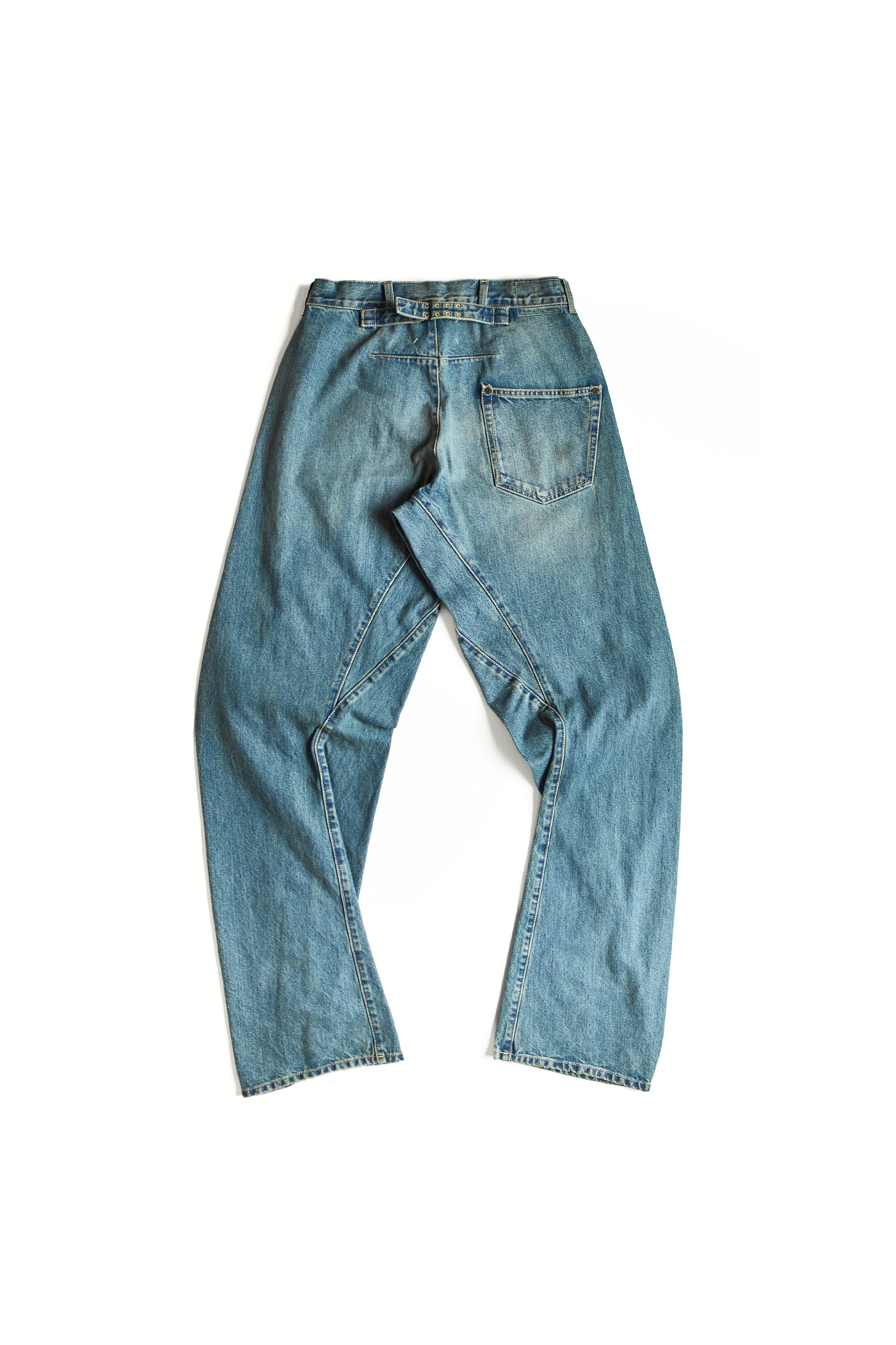 Maison Margiela Twisted Jeans Blue 10721