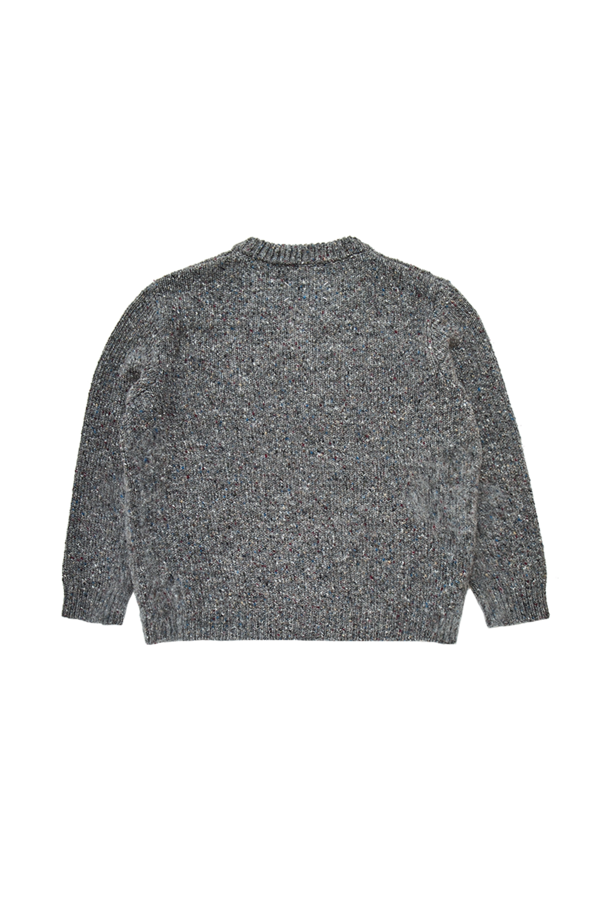 Maison Margiela V-Neck Mélange Sweater Grey – ESSXNYC