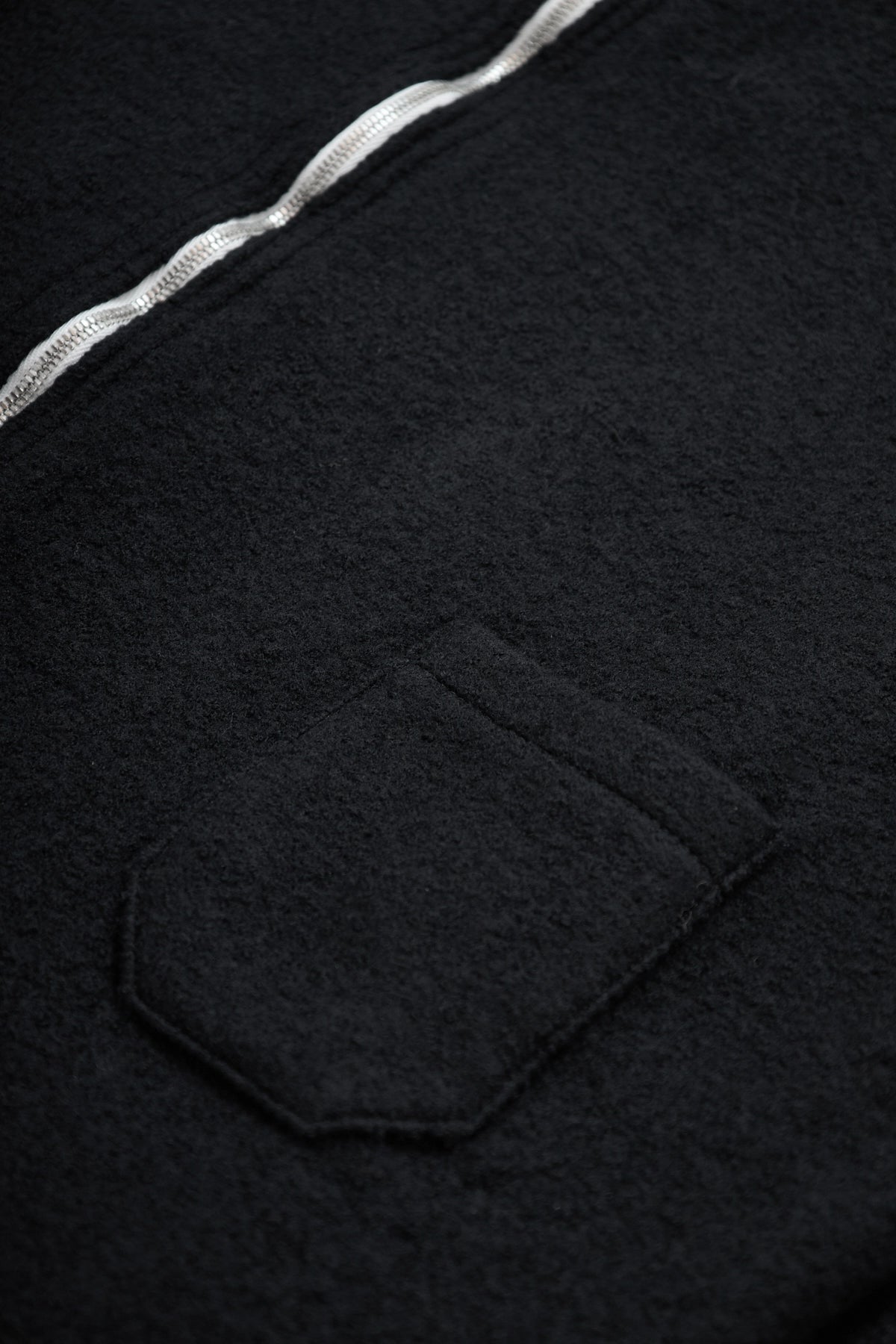 Maison Margiela Zip Up Sweater Pocket