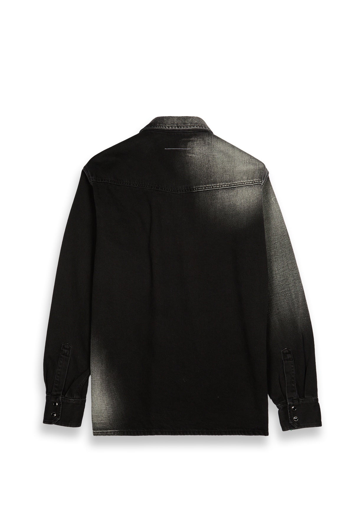 MM6 Maison Margiela Ombre Denim Shirt Black