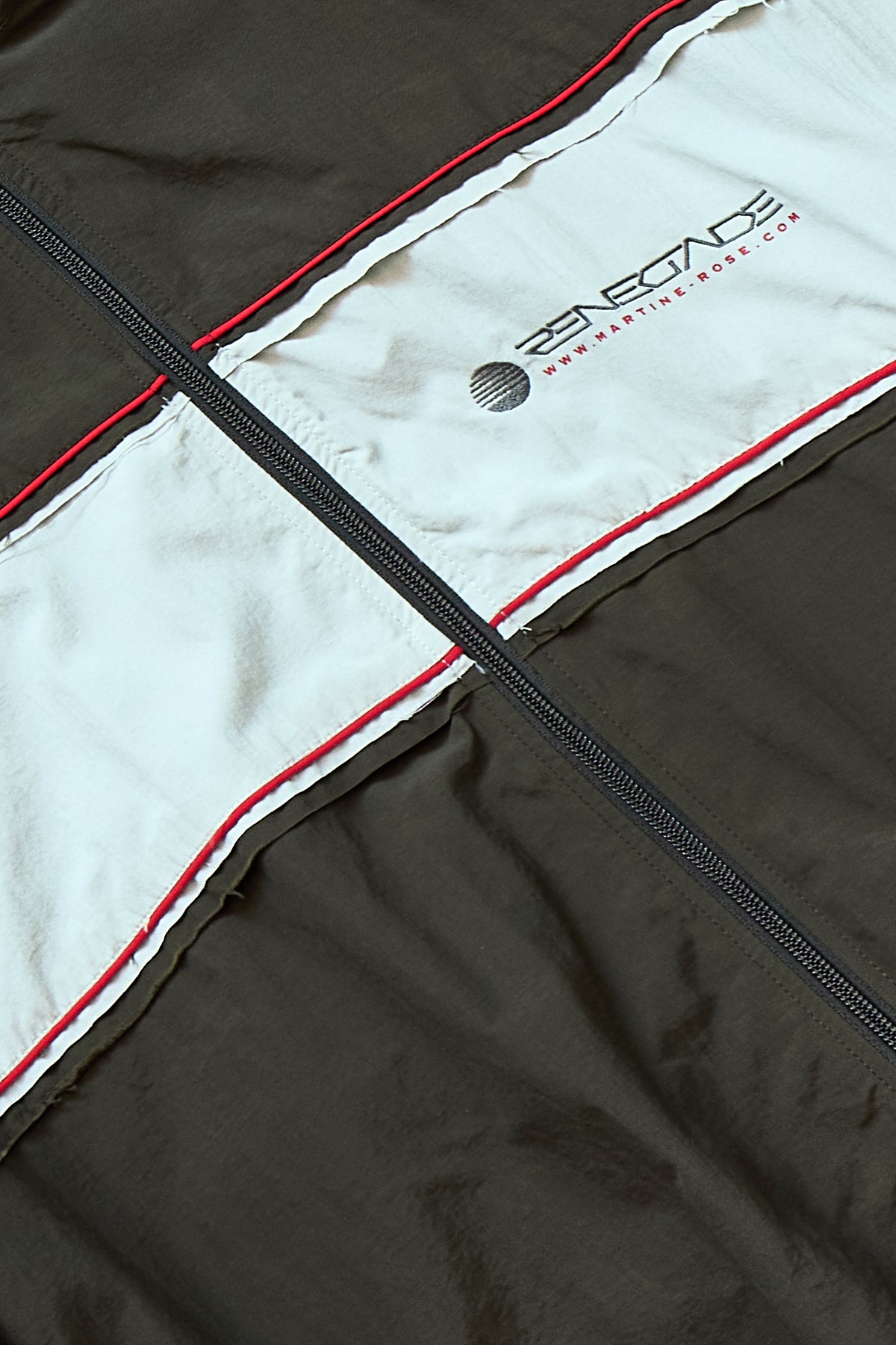 Martine Rose Layered Track Jacket
 Green