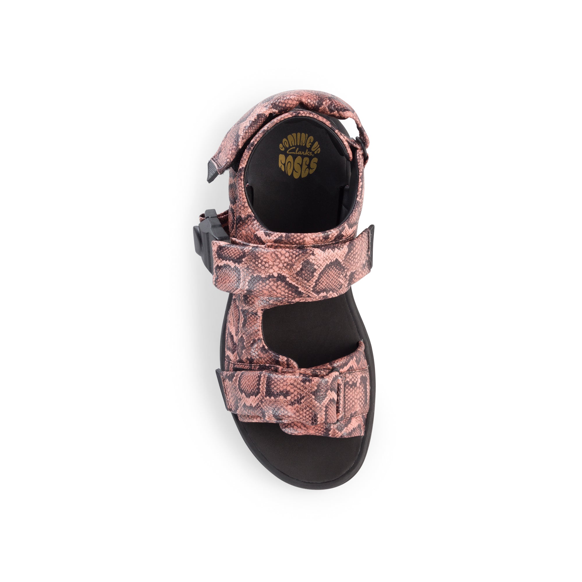 Martine Rose X Clarks Snake-Print Recycled-Polyester Men's Sandal