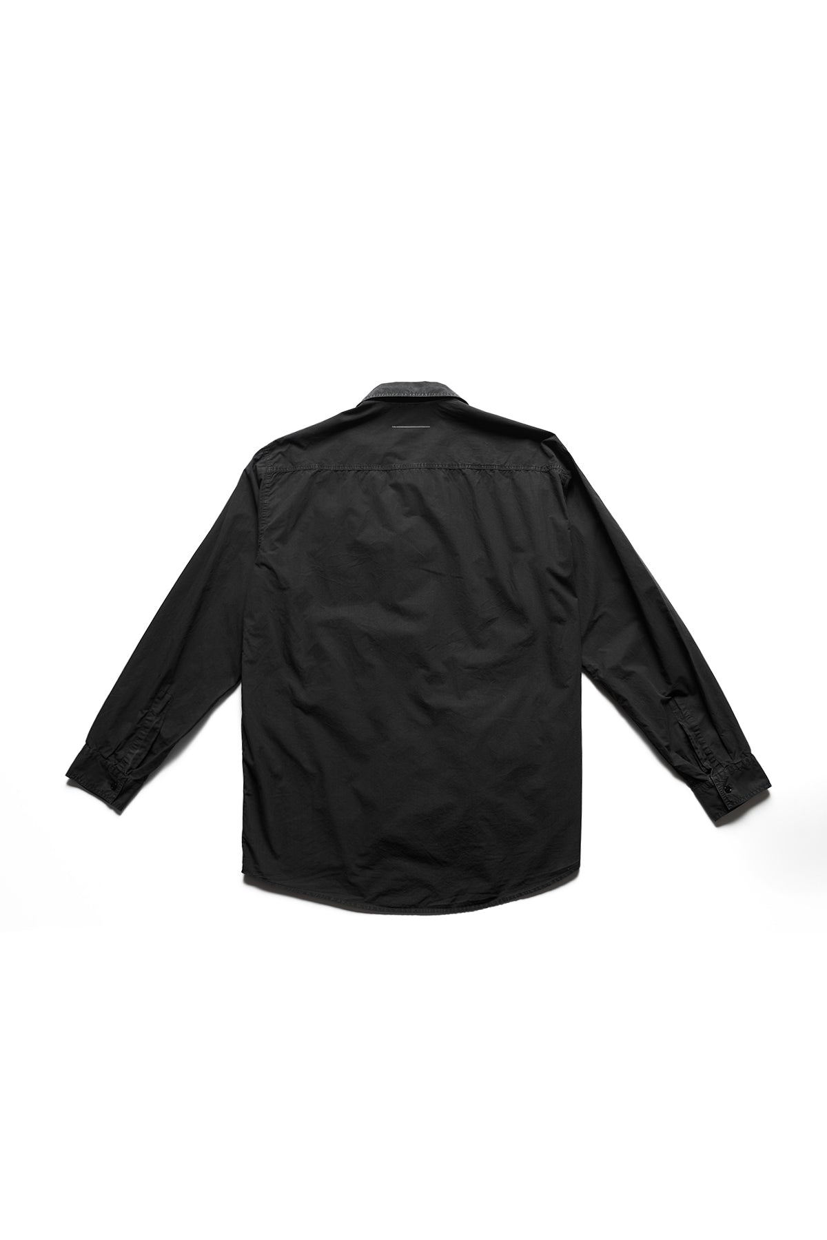 MM6 Maison Margiela Military Long Sleeve Shirt With Cargo Pockets Black 9166