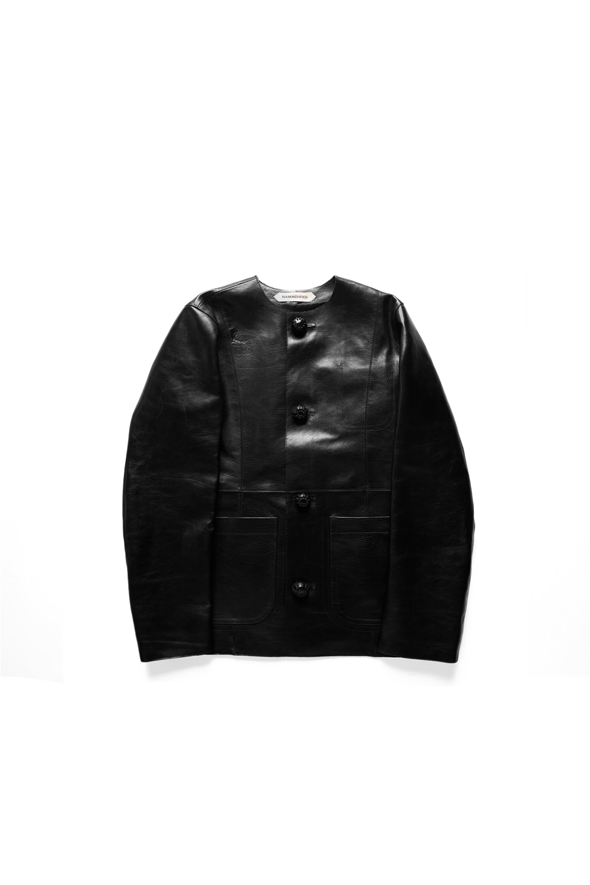 Namacheko Courtenay Leather Jacket Black 11834