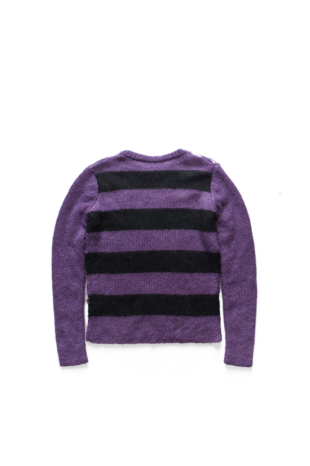 Namacheko Double Layer Intarsia Crewneck Purple 11873