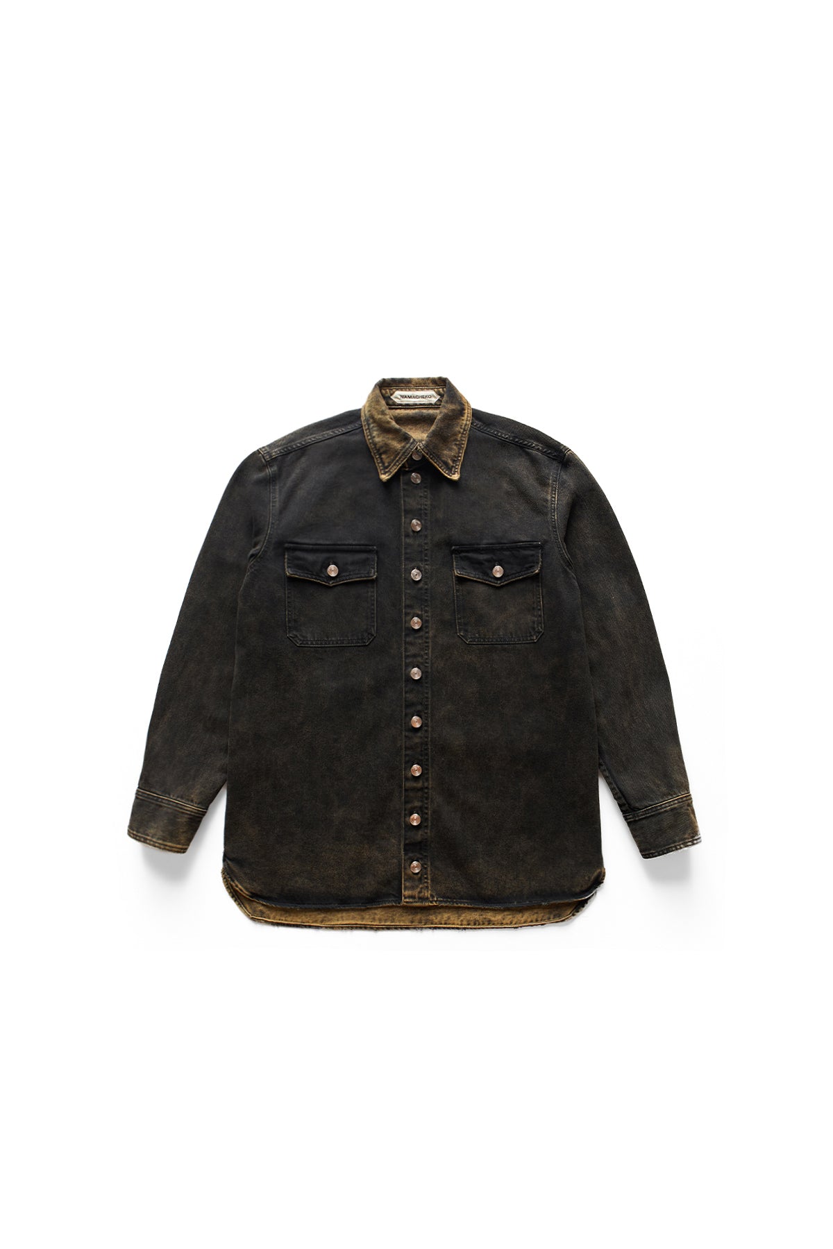 Namacheko Hank Denim Shirt Black 11847