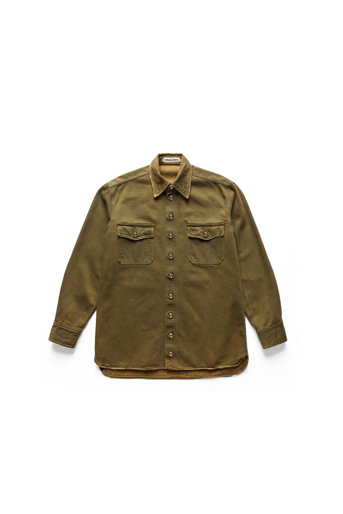 Namacheko Hank Denim Shirt Green 11842