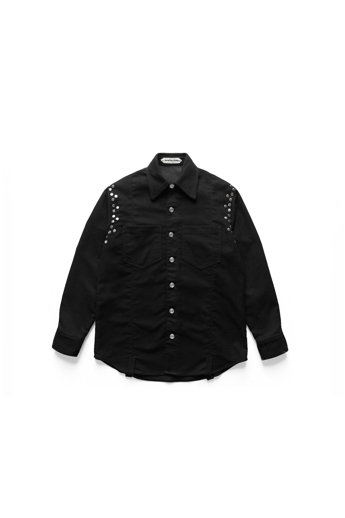 Namacheko Moleskin Overshirt Black 11837