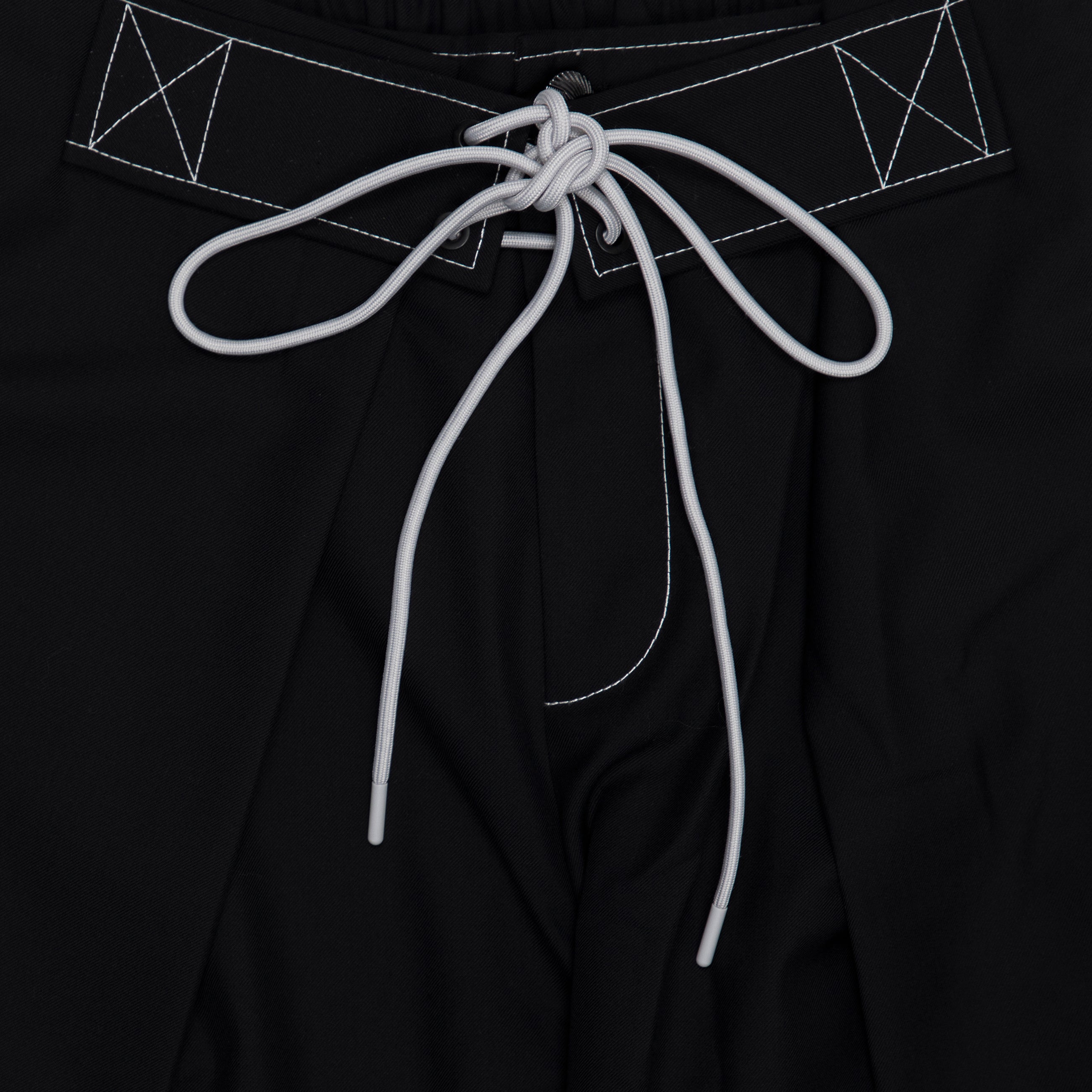 Namesake Folding Wide Swim Trousers Black - detail