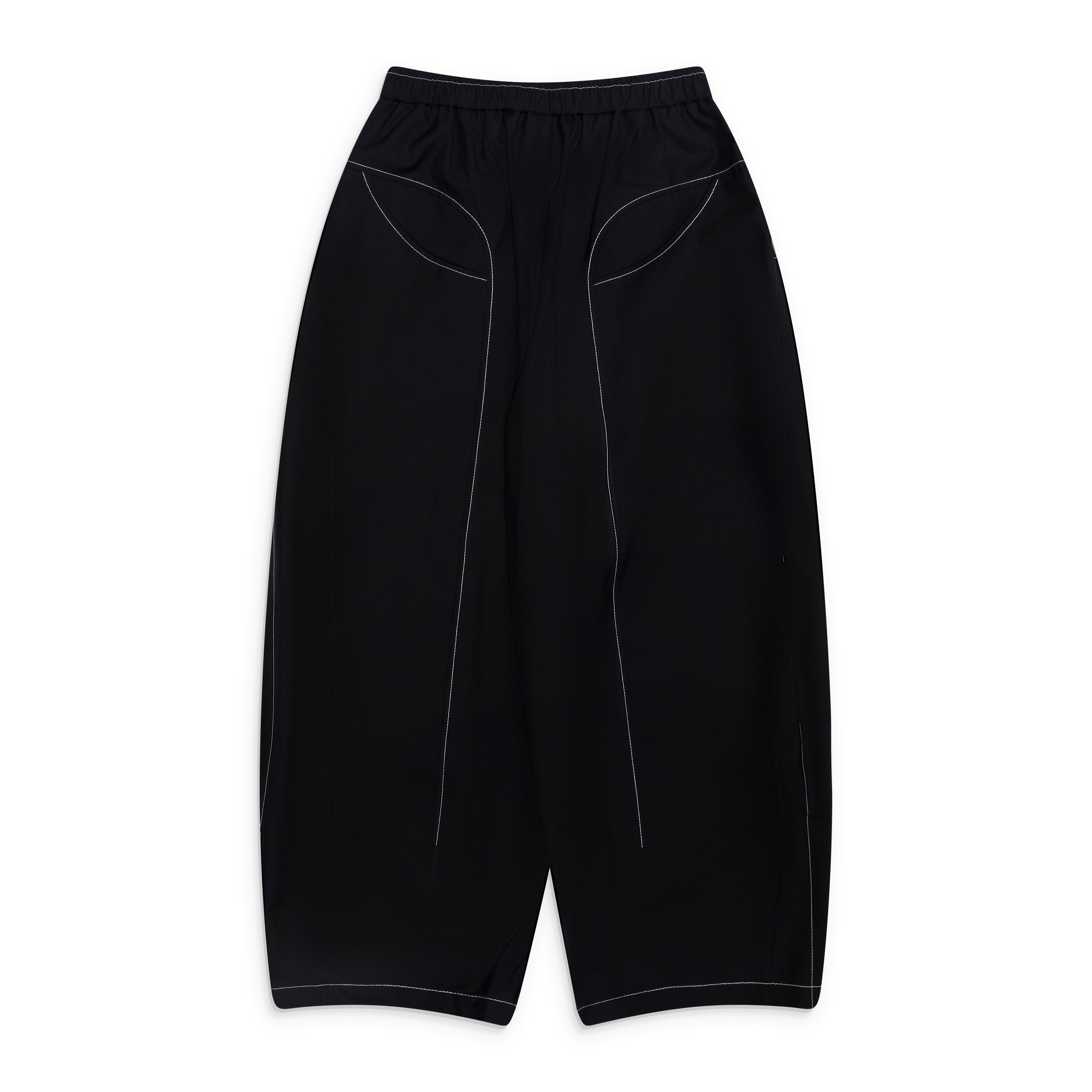 Namesake Folding Wide Swim Trousers Black - back