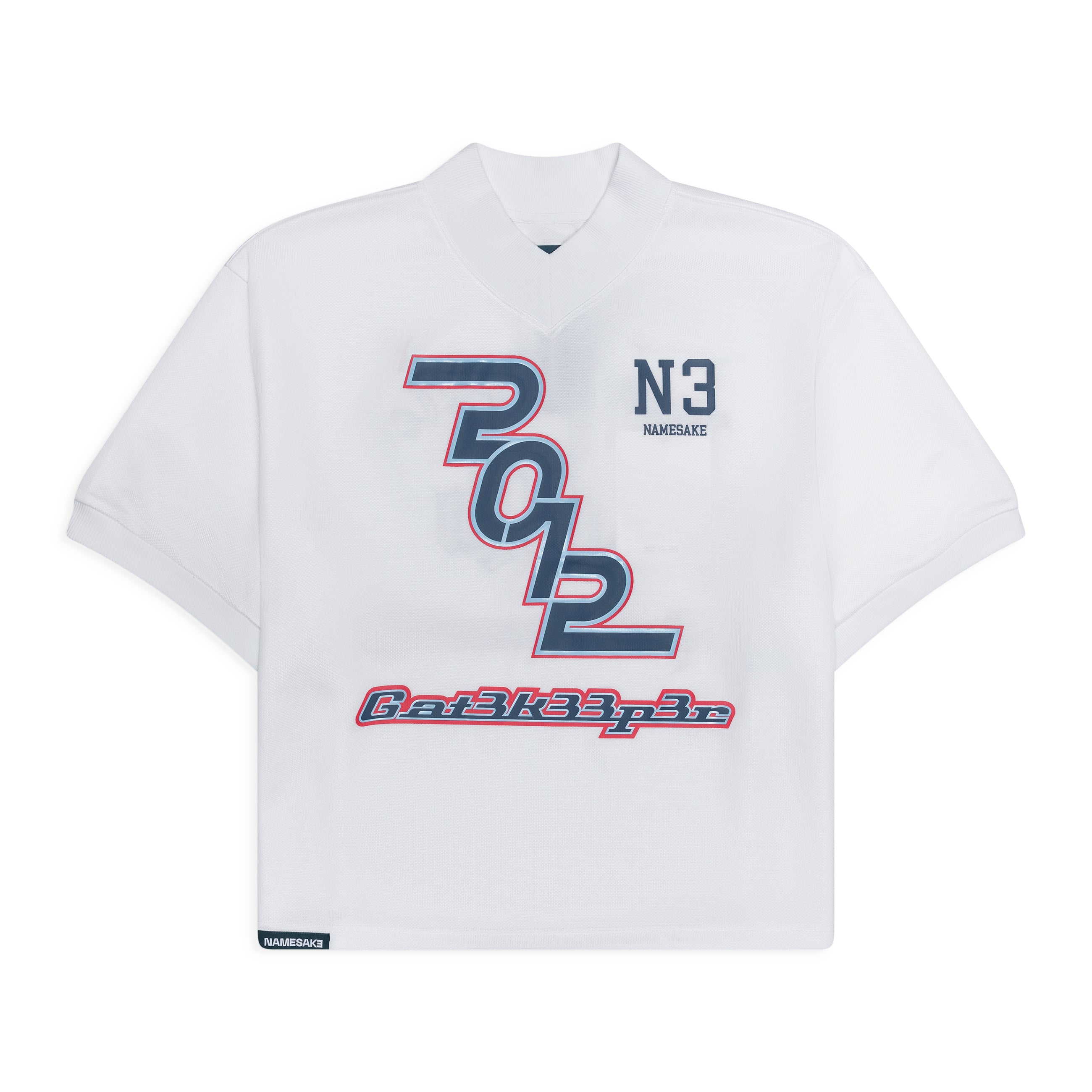 Namesake Sporty Gatekeeper Tee White - front