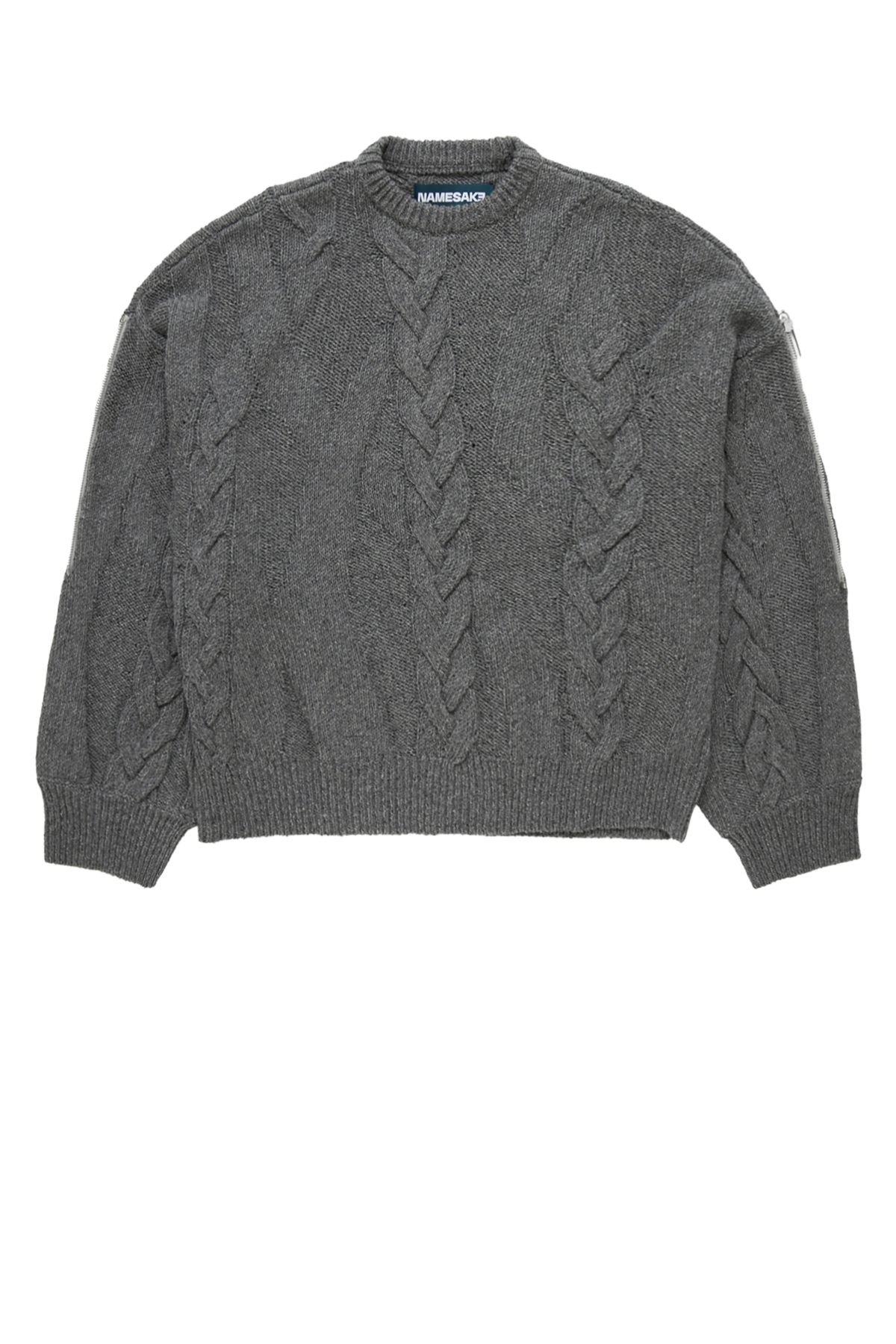 Namesake Linas Dual Crewneck Ash Grey Grey – ESSXNYC