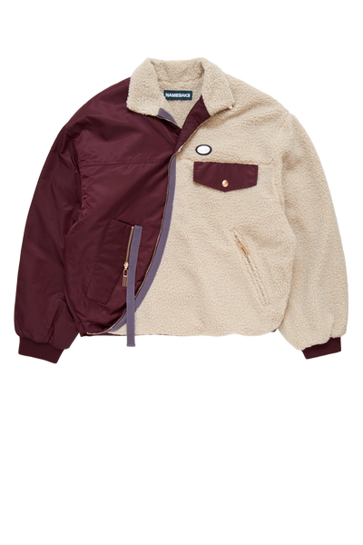 Namesake North Twist Fleece Cabernet Red – ESSXNYC