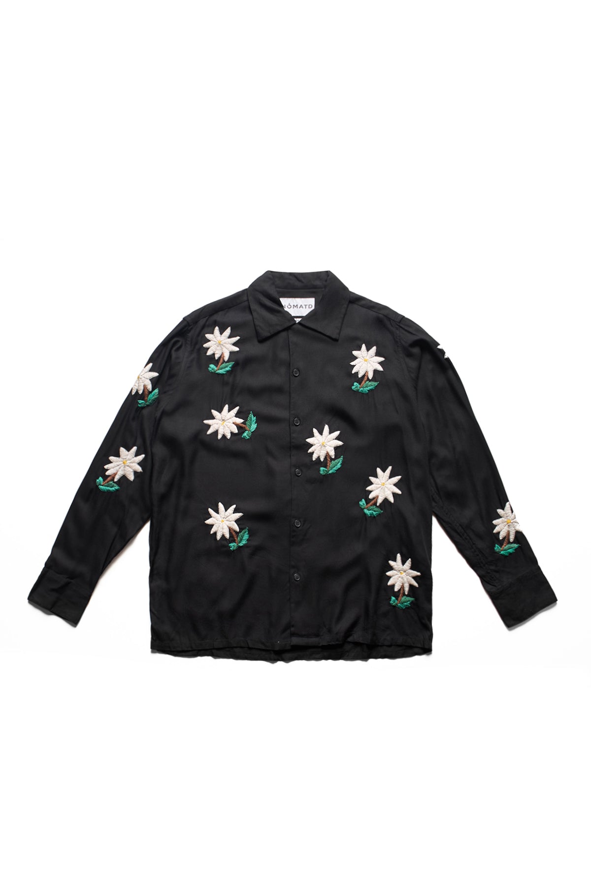 Noma T.D. Wild Flower Hand Embroidery Ls Shirt 11997