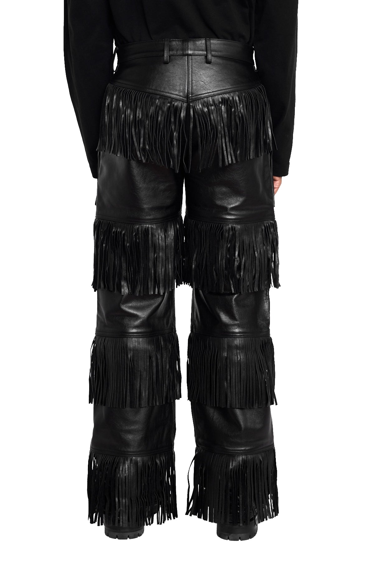 Martine Rose Fringe Trouser
 Black