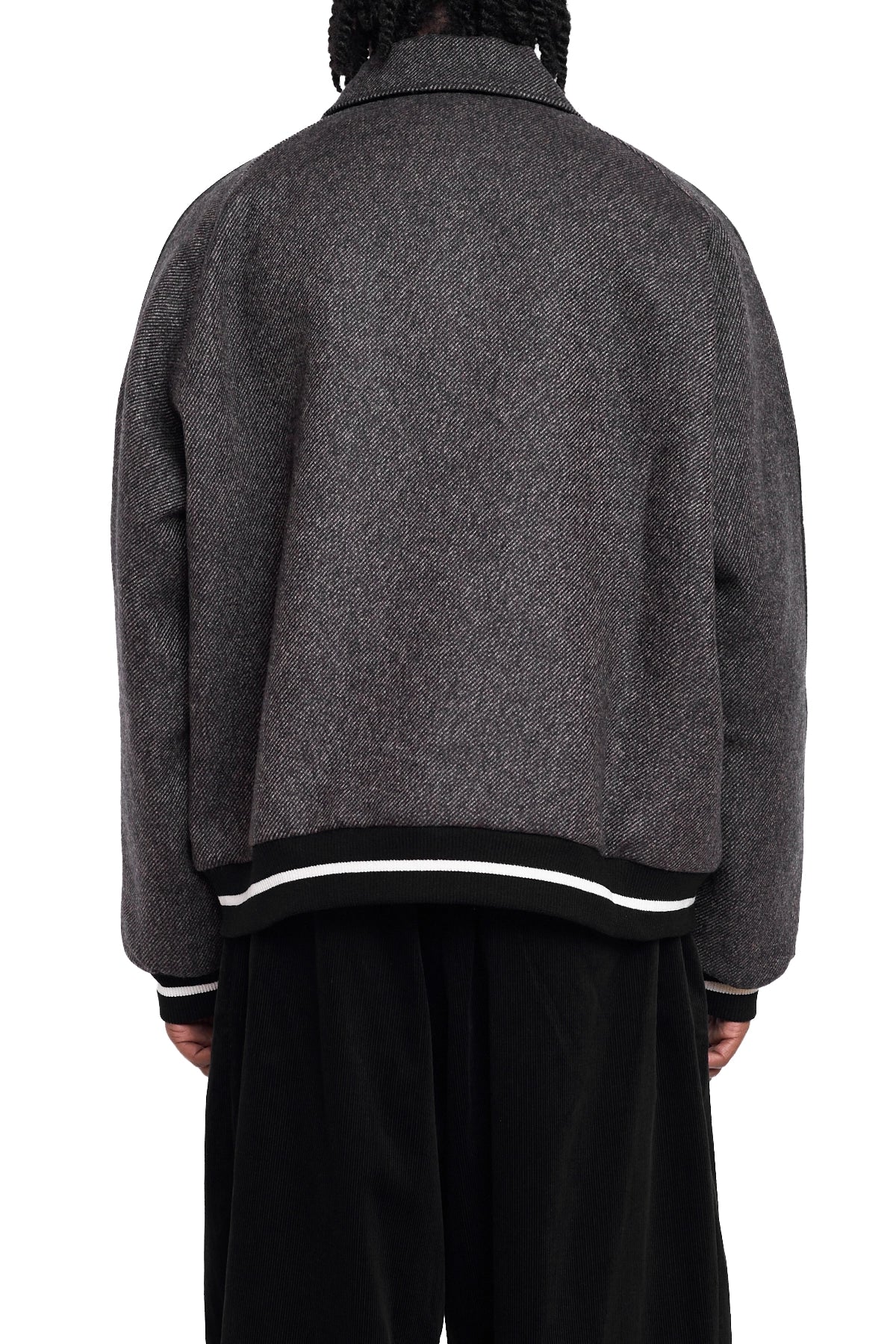 Wales Bonner Homecoming Varsity Grey Melange