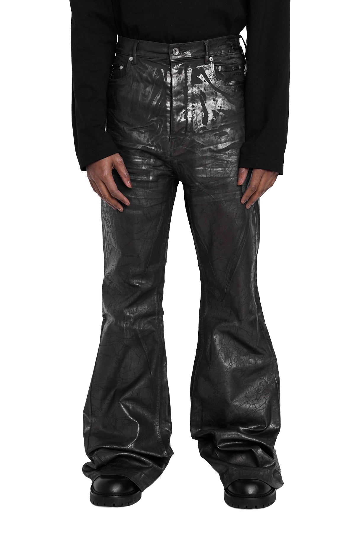 Rick Owens DRKSHDW Bolan Bootcut Jeans 94 Bronze