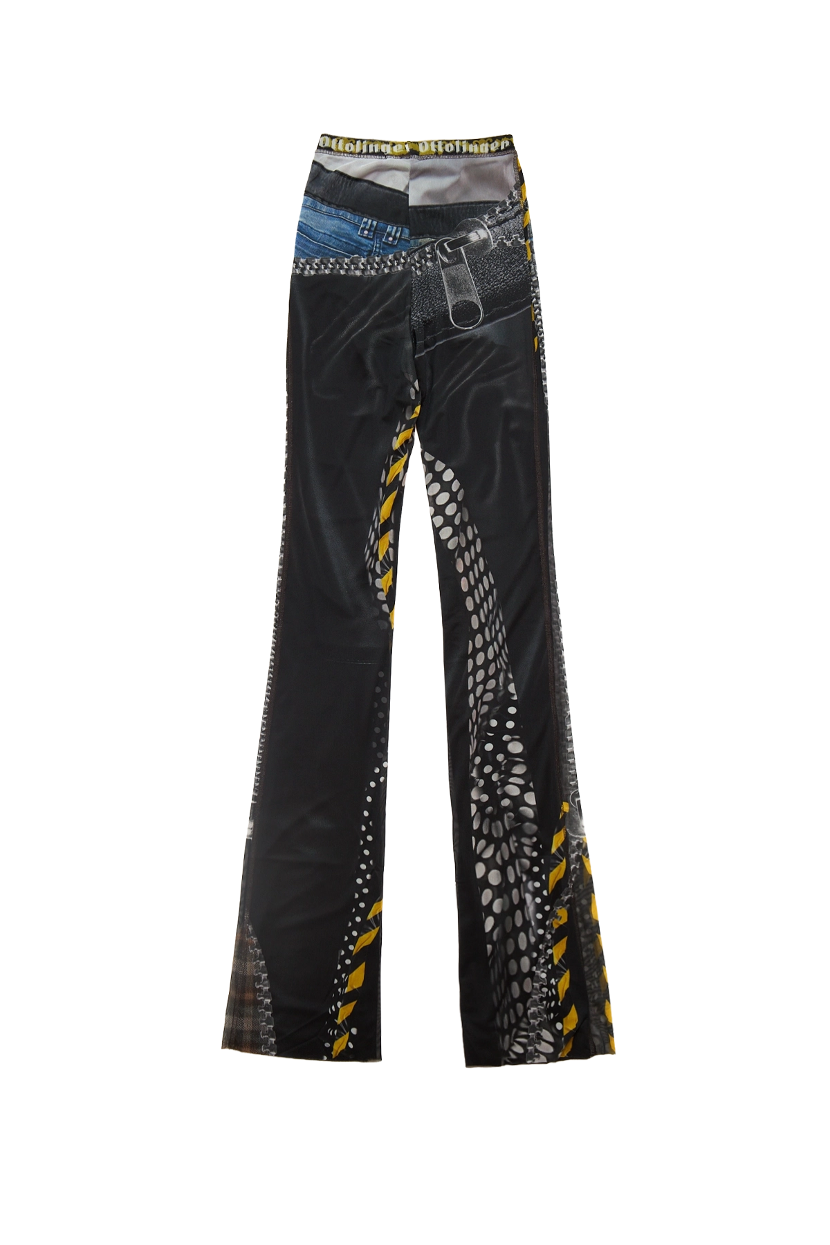 Ottolinger Mesh Pants Polka Dot Zip Print