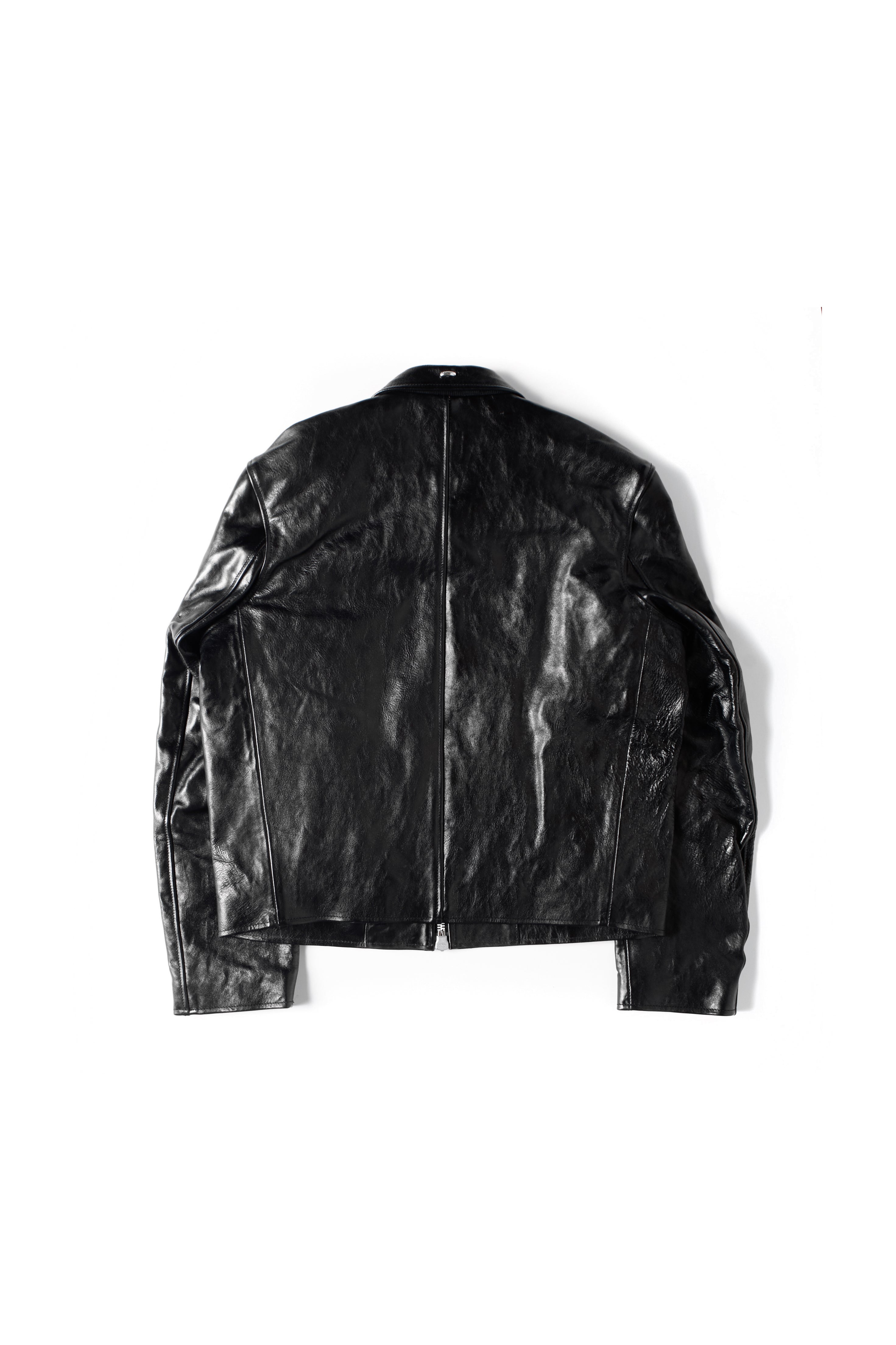 Our Legacy Leather Mini Jacket Black 9694