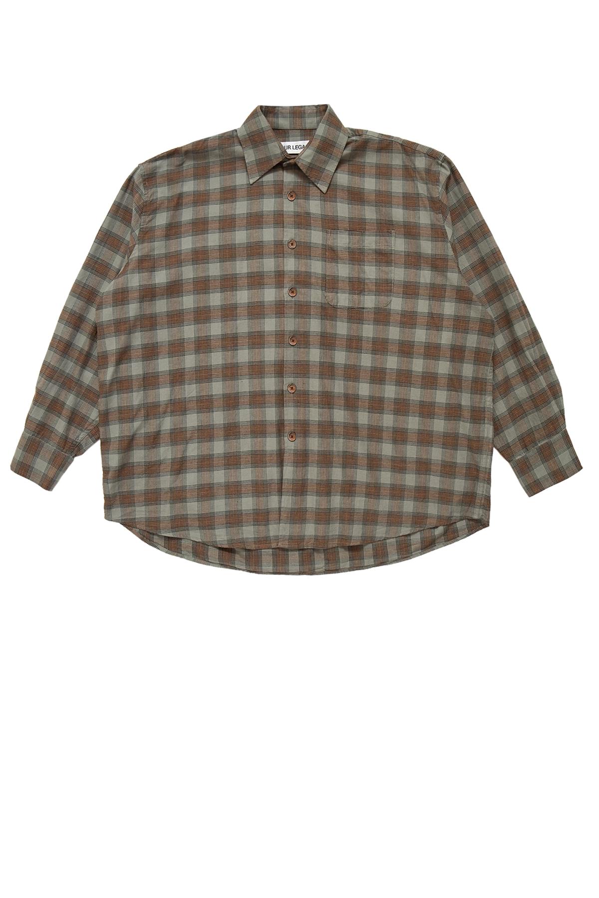 OURLEGACYBORROWEDSHIRTGREENFRONTATESSX